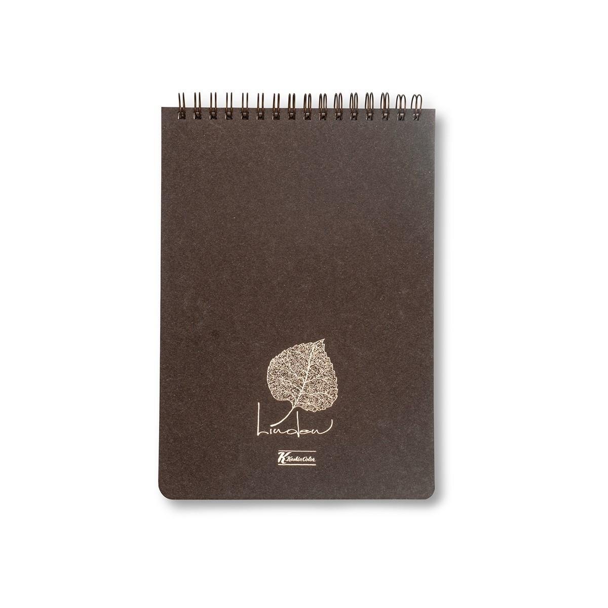 Keskin Color A5 Çizgili Linden Bloknot - Kahverengi