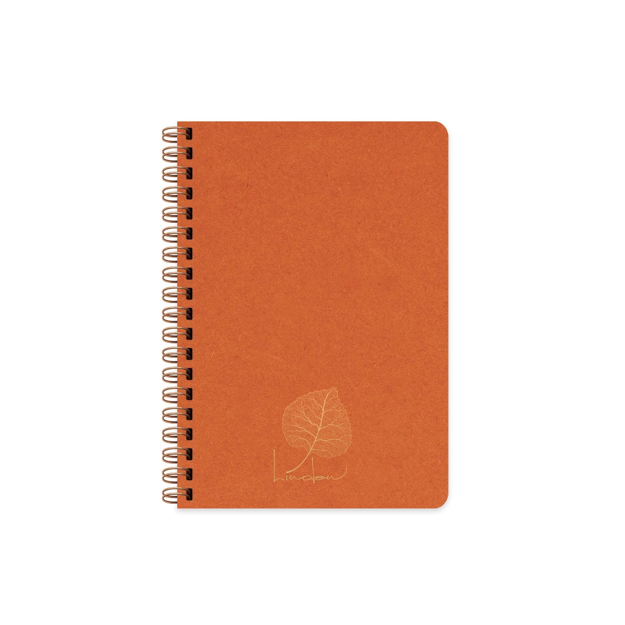 Keskin Color A5 Düz Defter Linden - Turuncu 