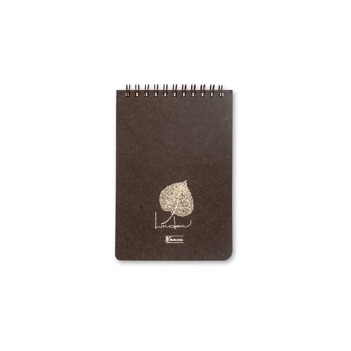 Keskin Color A6 Çizgili Linden Bloknot-Kahverengi
