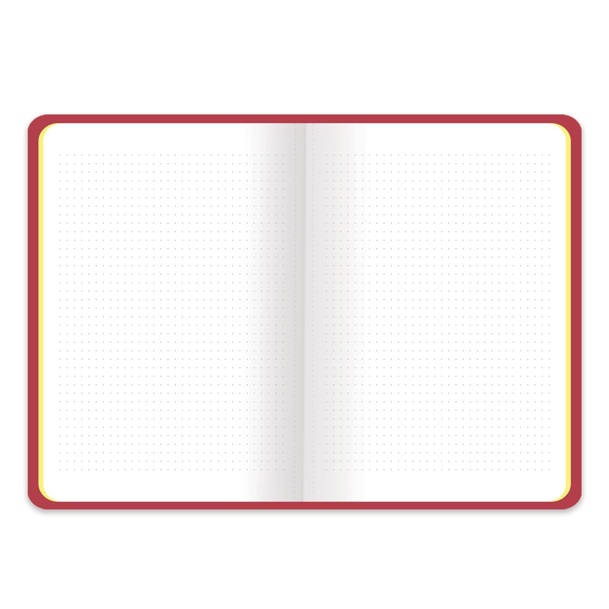 Keskin Color B. Journal 16x21.5 80 Yp. Bullet Journal Noktalı Defter- Kırmızı