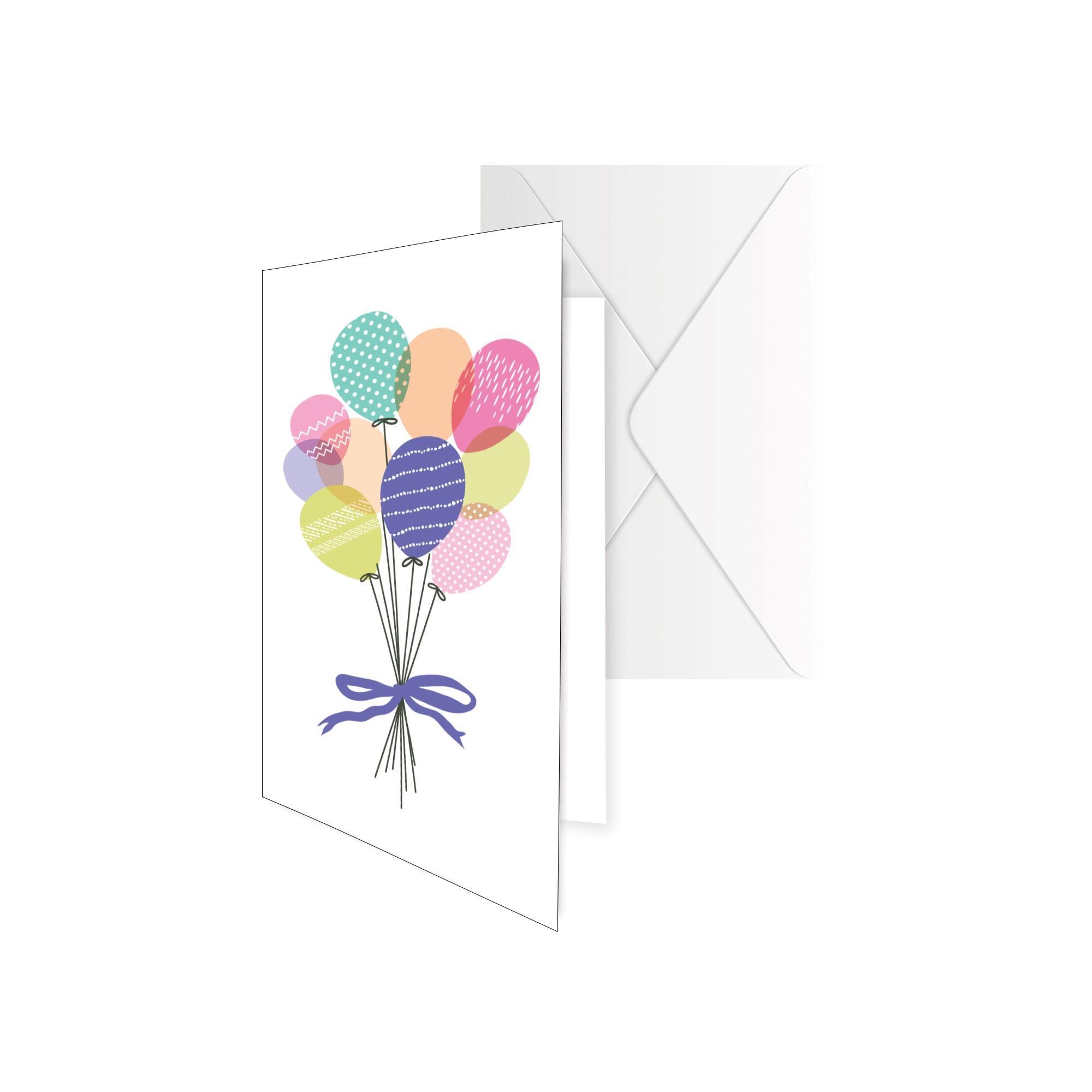 Keskin Color Kutlama Temalı Tebrik Kartı Zarflı No:4