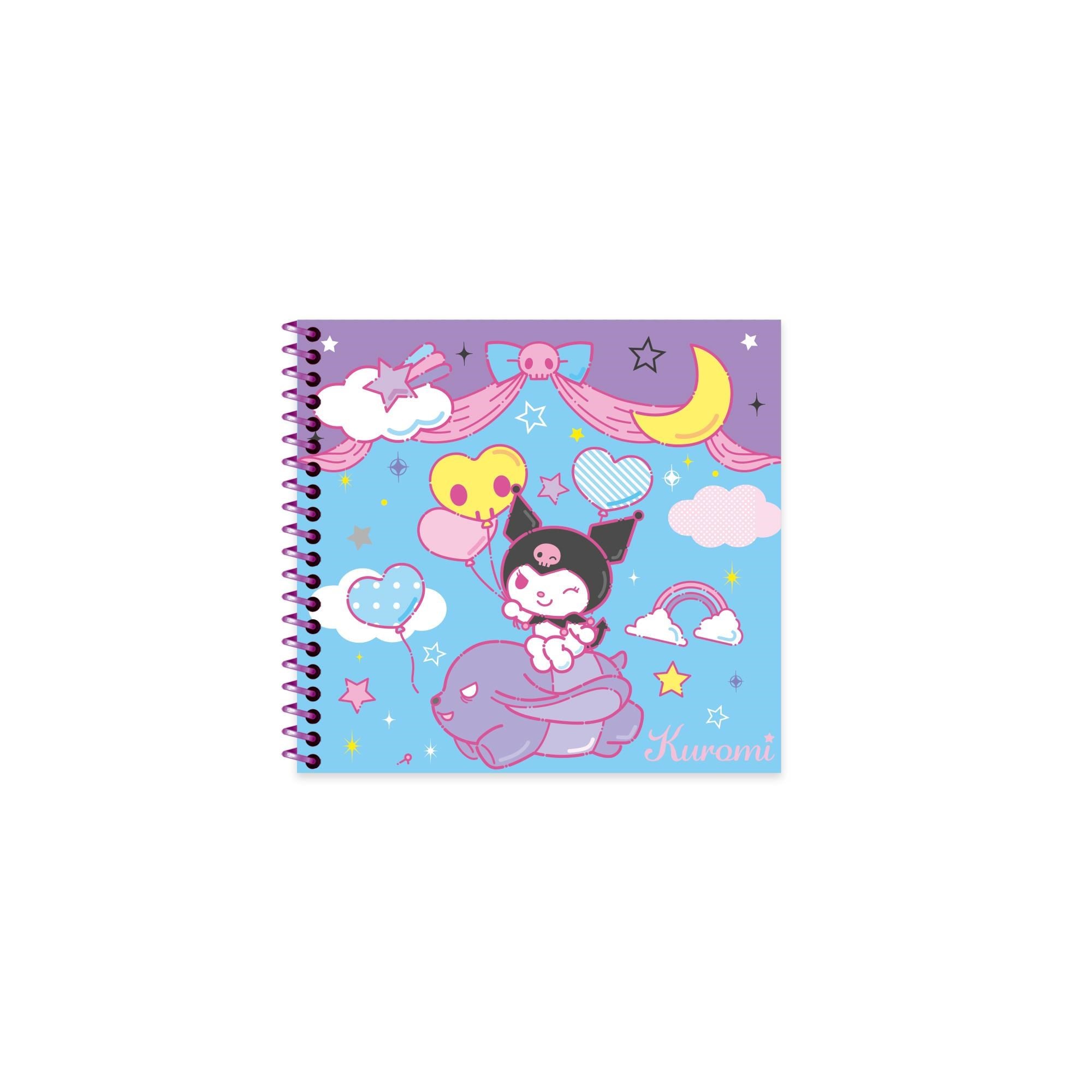 Kuromi 16*15 50 Yp. Çiz. Spiralli Sert Kapak Defter - No:2
