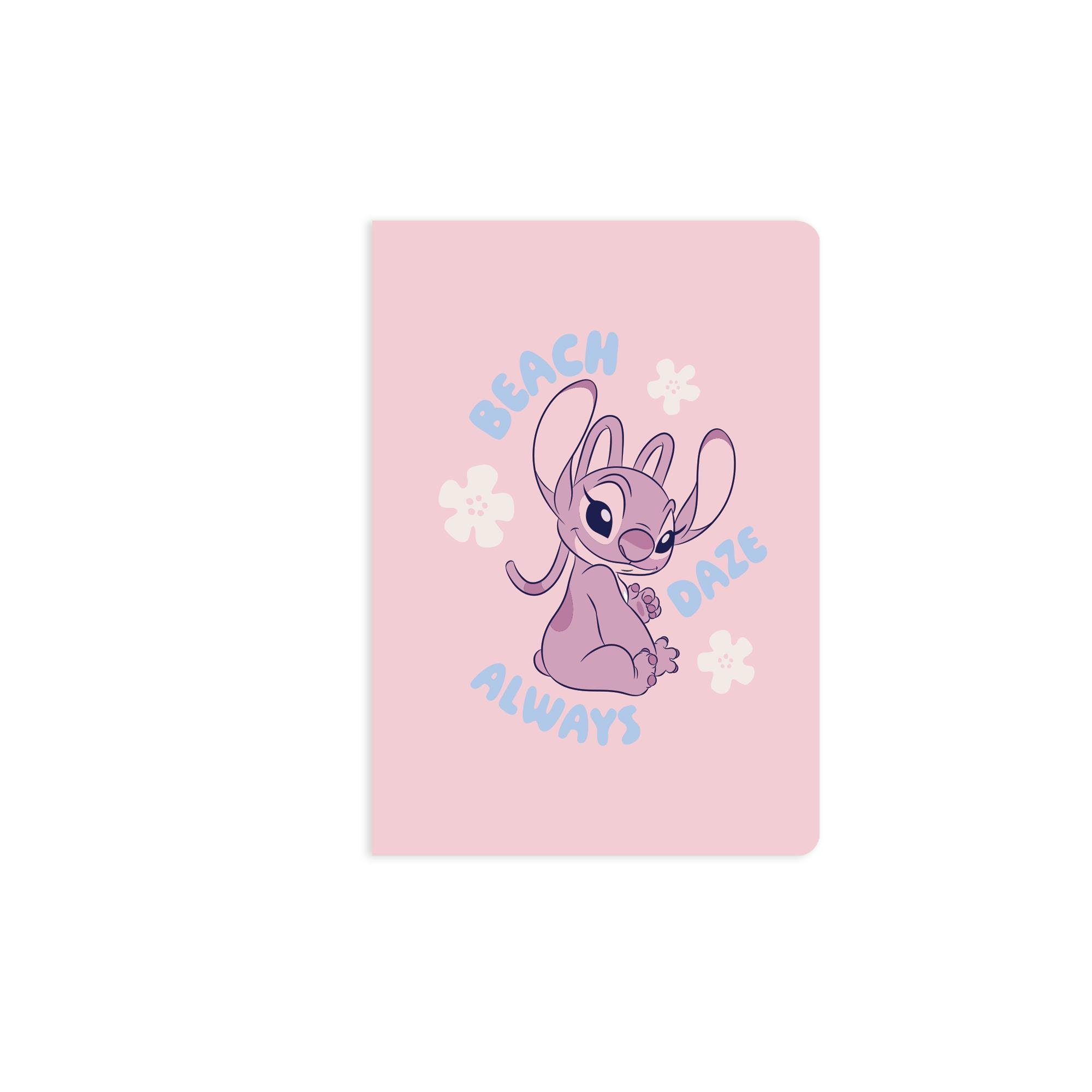 Lilo&Stitch A5 80 Yp. Çiz.Ciltli Sert Kapak Defter - Beach Daze Always