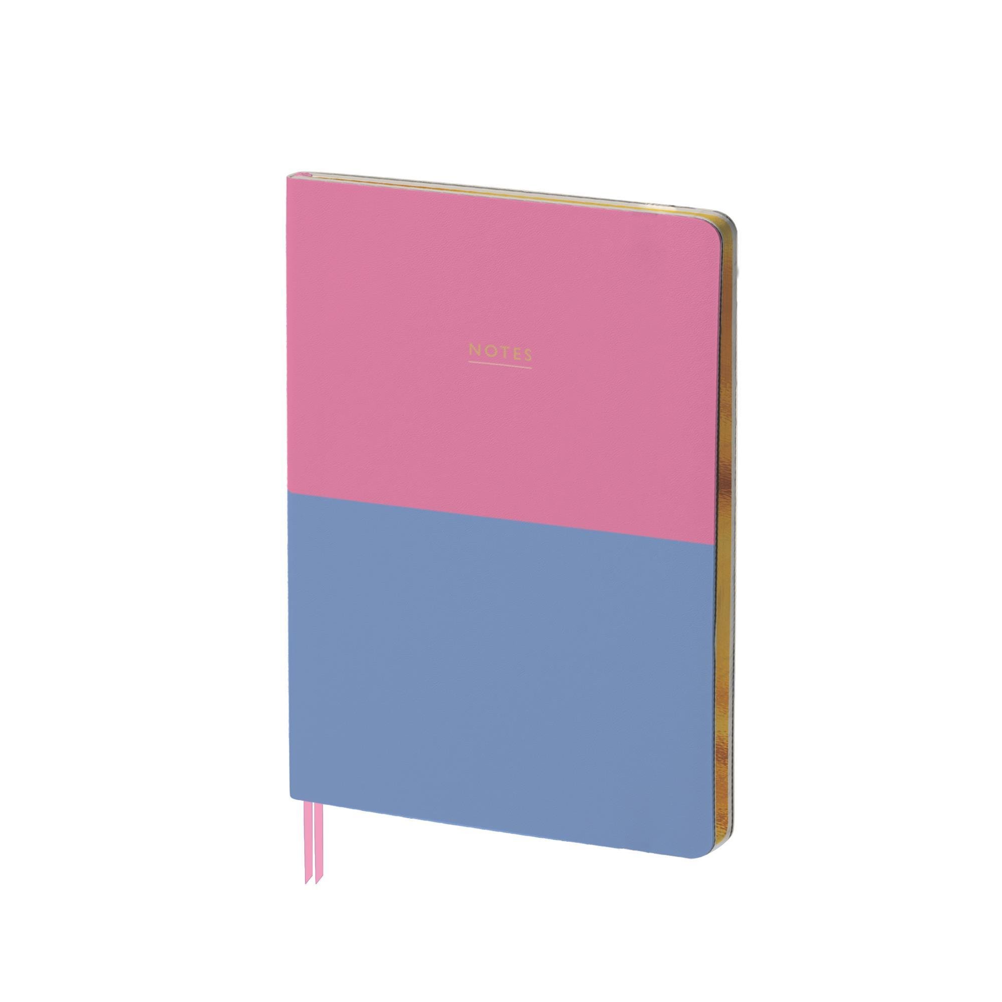 Limited Edition A5 Ciltli Sert Kapak Duo Defter Lavanta & Pembe