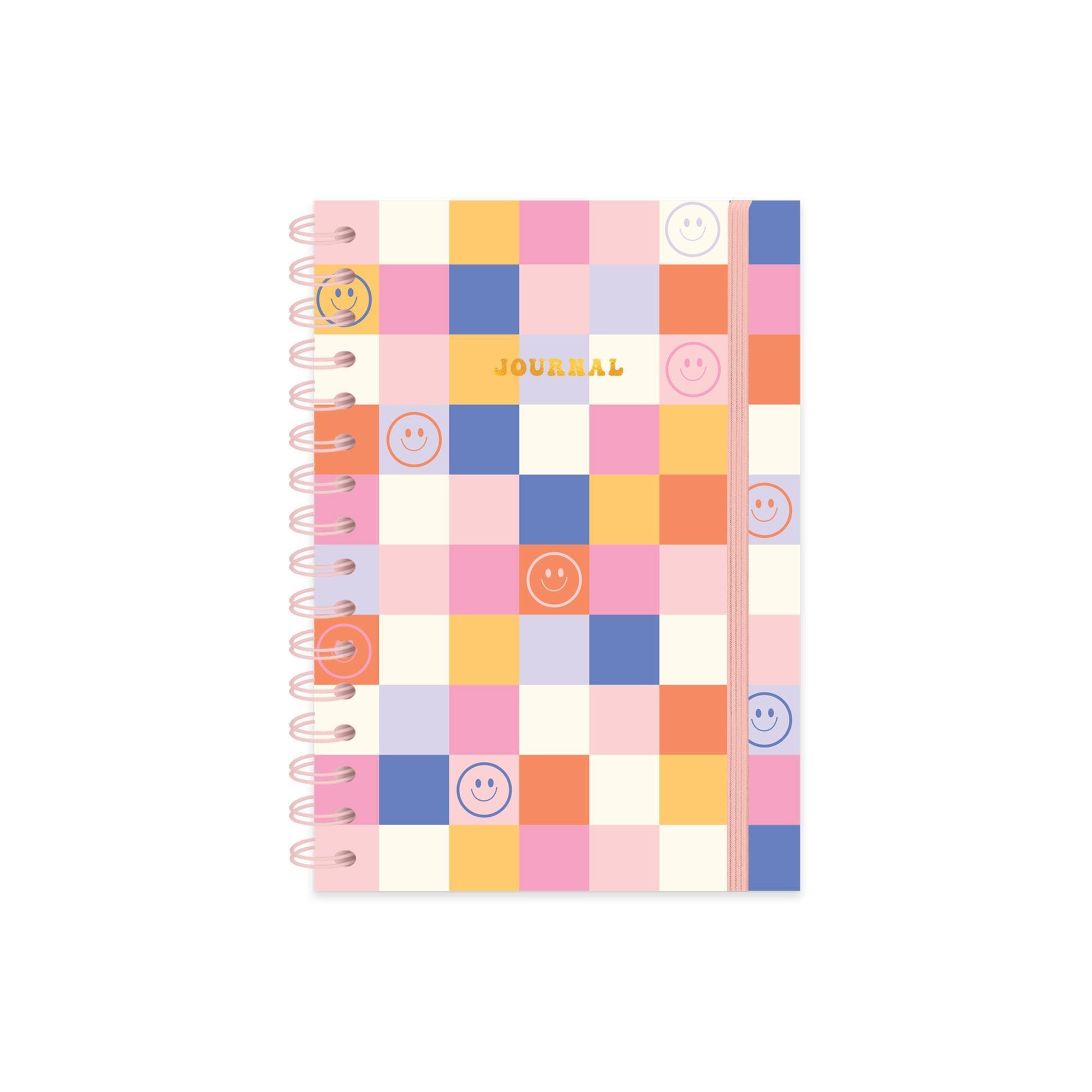 Limited Edition Spiralli Sert Kapak Not Defteri Renkli Dama