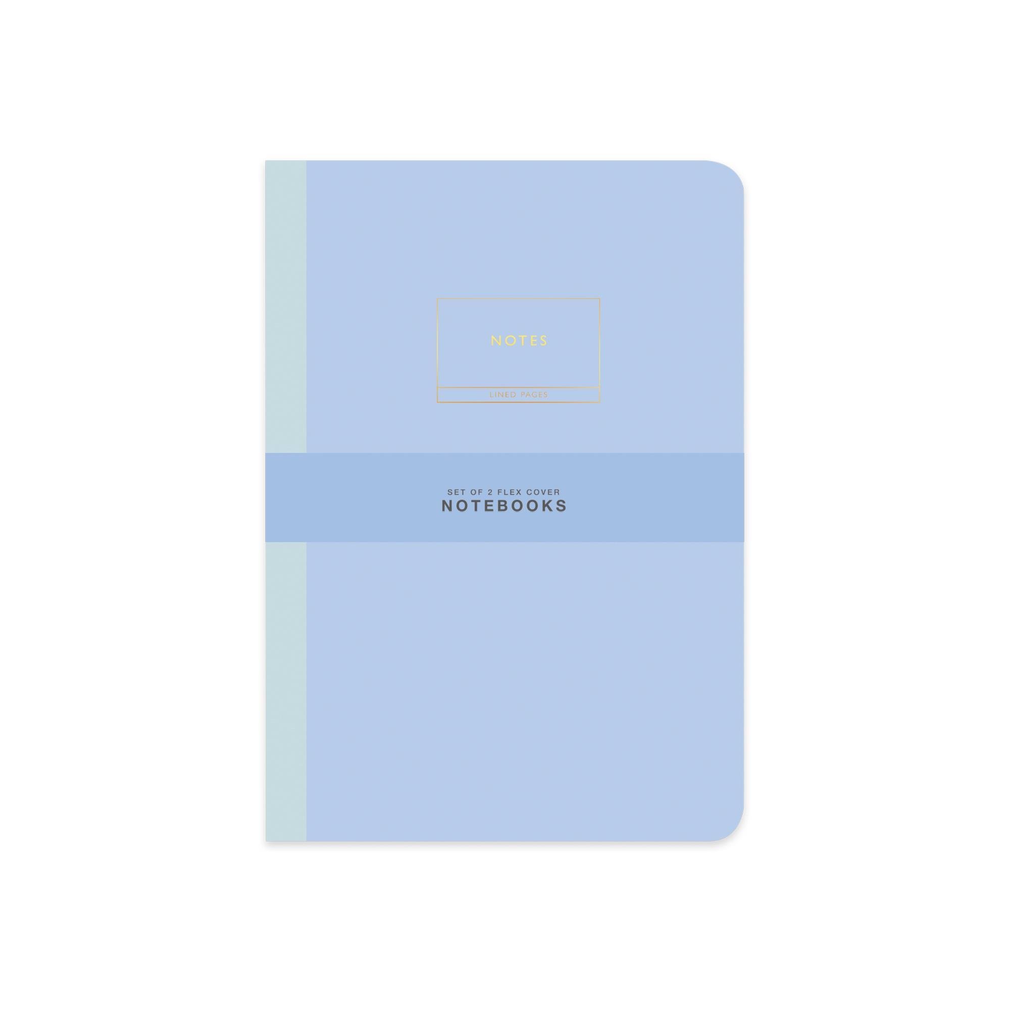 Limited Edition Terzi Dikiş 2'li Defter Seti Pastel Mavi 17x25