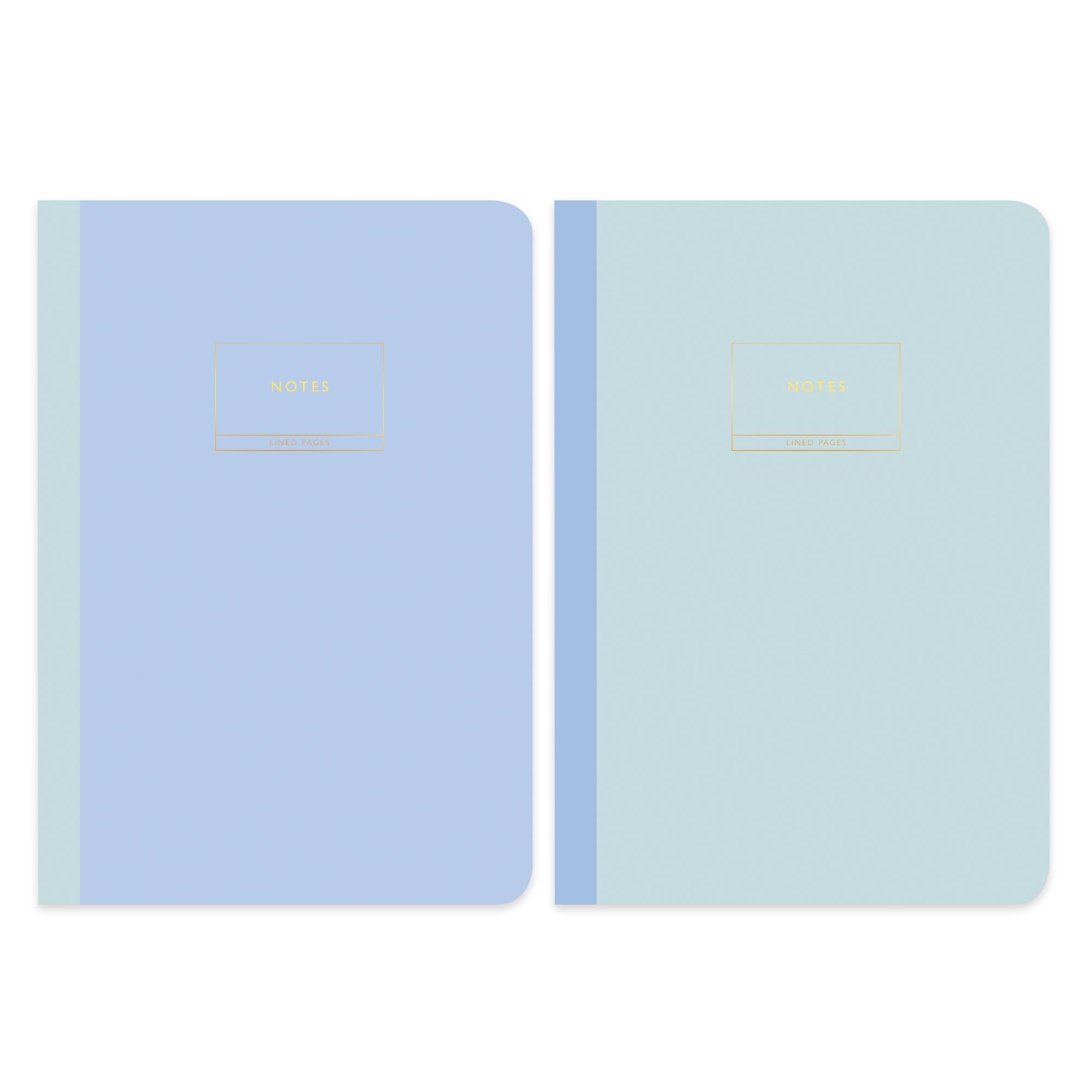 Limited Edition Terzi Dikiş 2'li Defter Seti Pastel Mavi 17x25