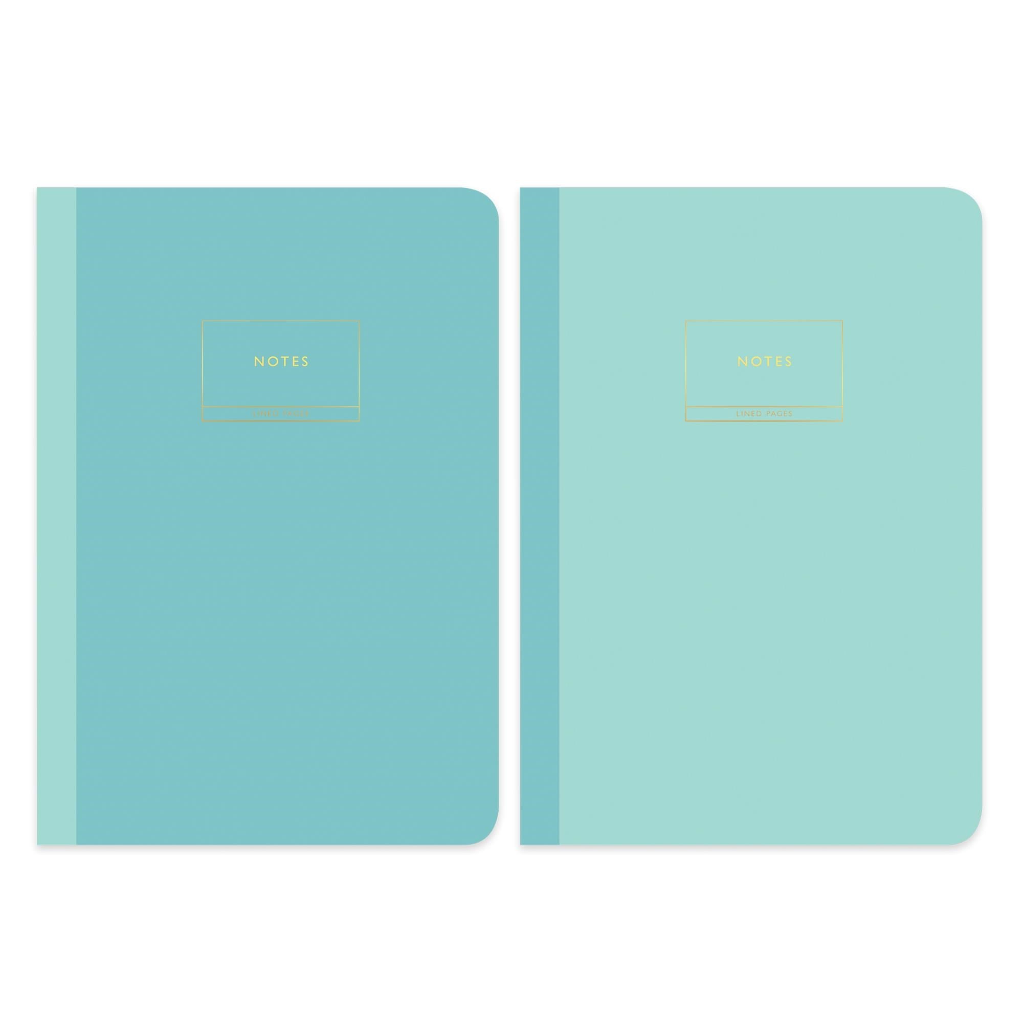 Limited Edition Terzi Dikiş 2'li Defter Seti Pastel Yeşil 17x25