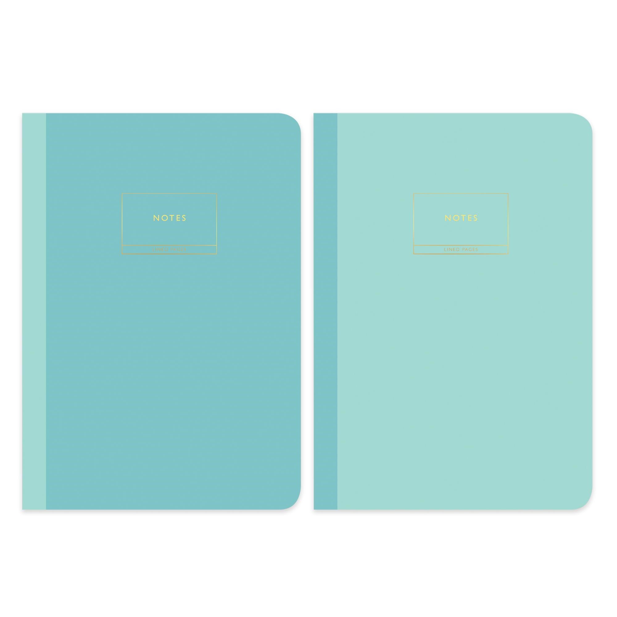Limited Edition Terzi Dikiş 2'li Defter Seti Pastel Yeşil 17x25