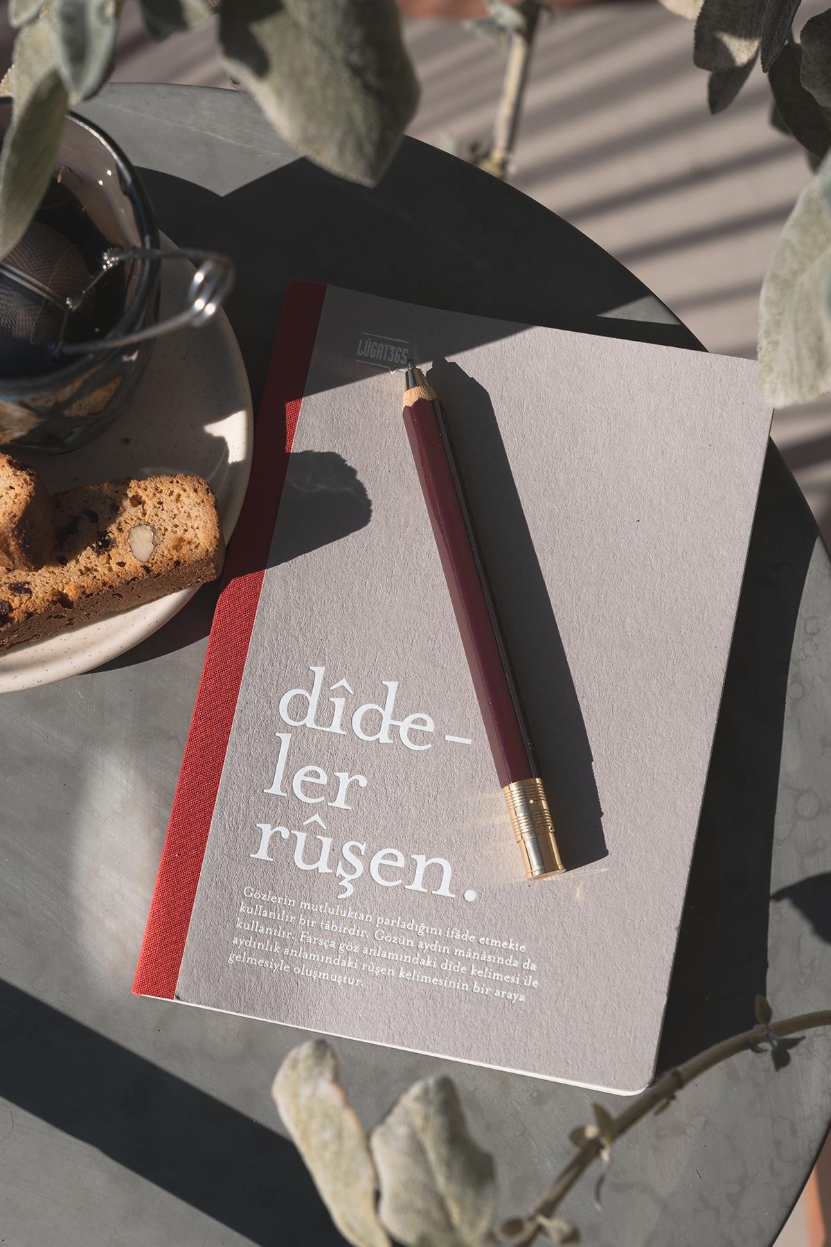 Lugat365 x Karatis 13*19 64 Yp.Çizgili Defter-Dideler Ruşen