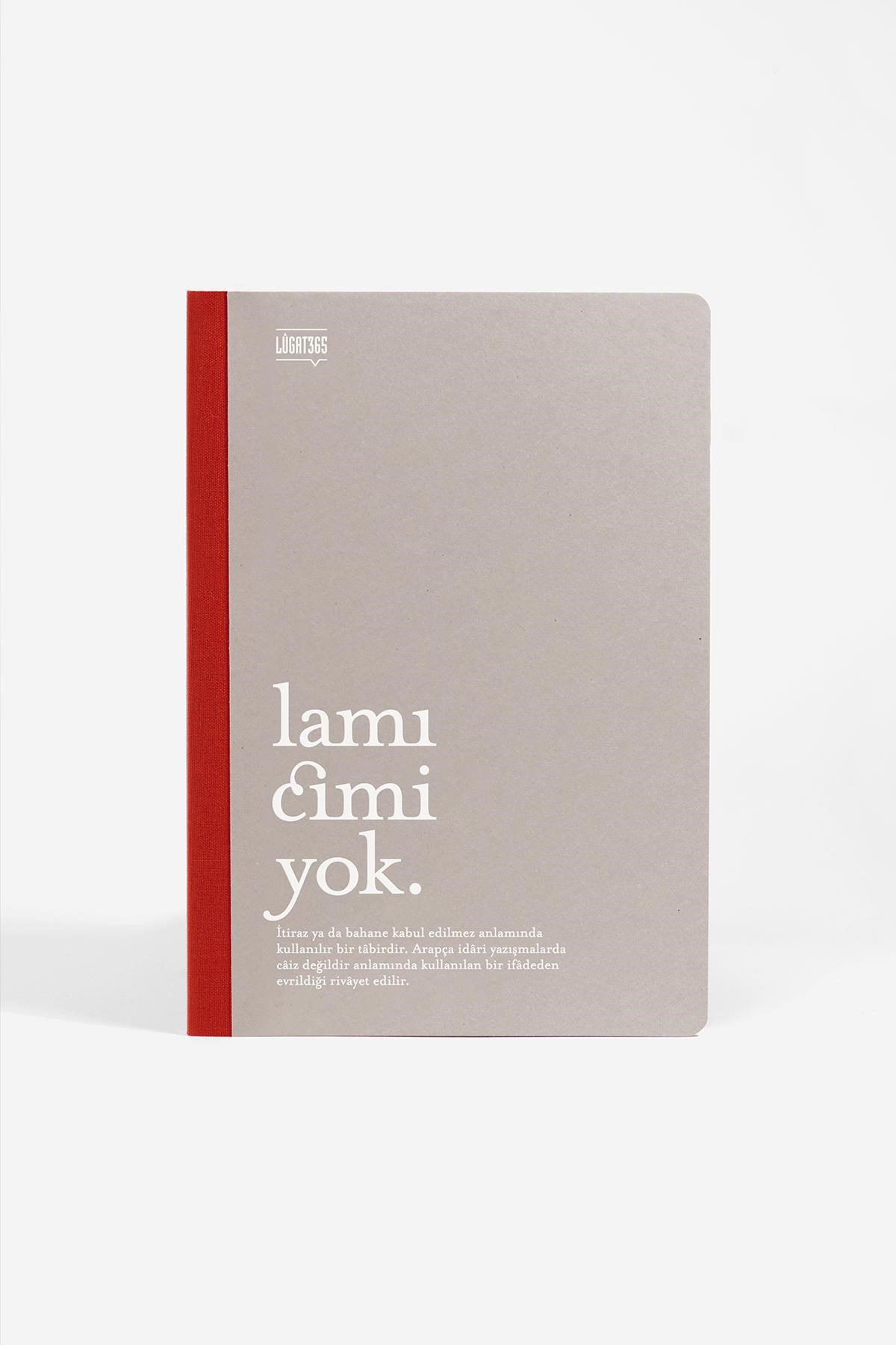 Lugat365 x Karatis 13*19 64 Yp.Çizgili Defter-Lamı Cimi Yok