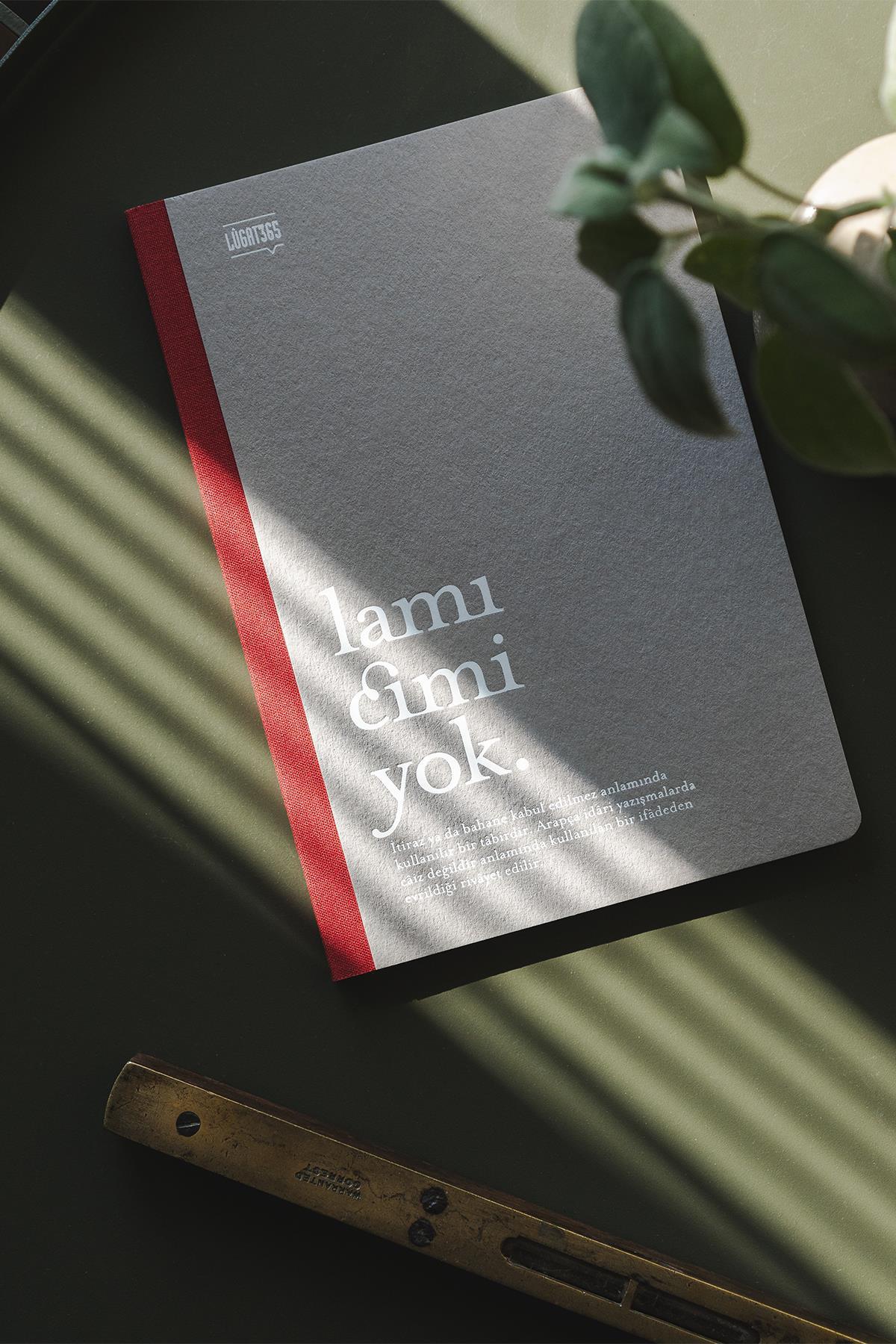 Lugat365 x Karatis 13*19 64 Yp.Çizgili Defter-Lamı Cimi Yok