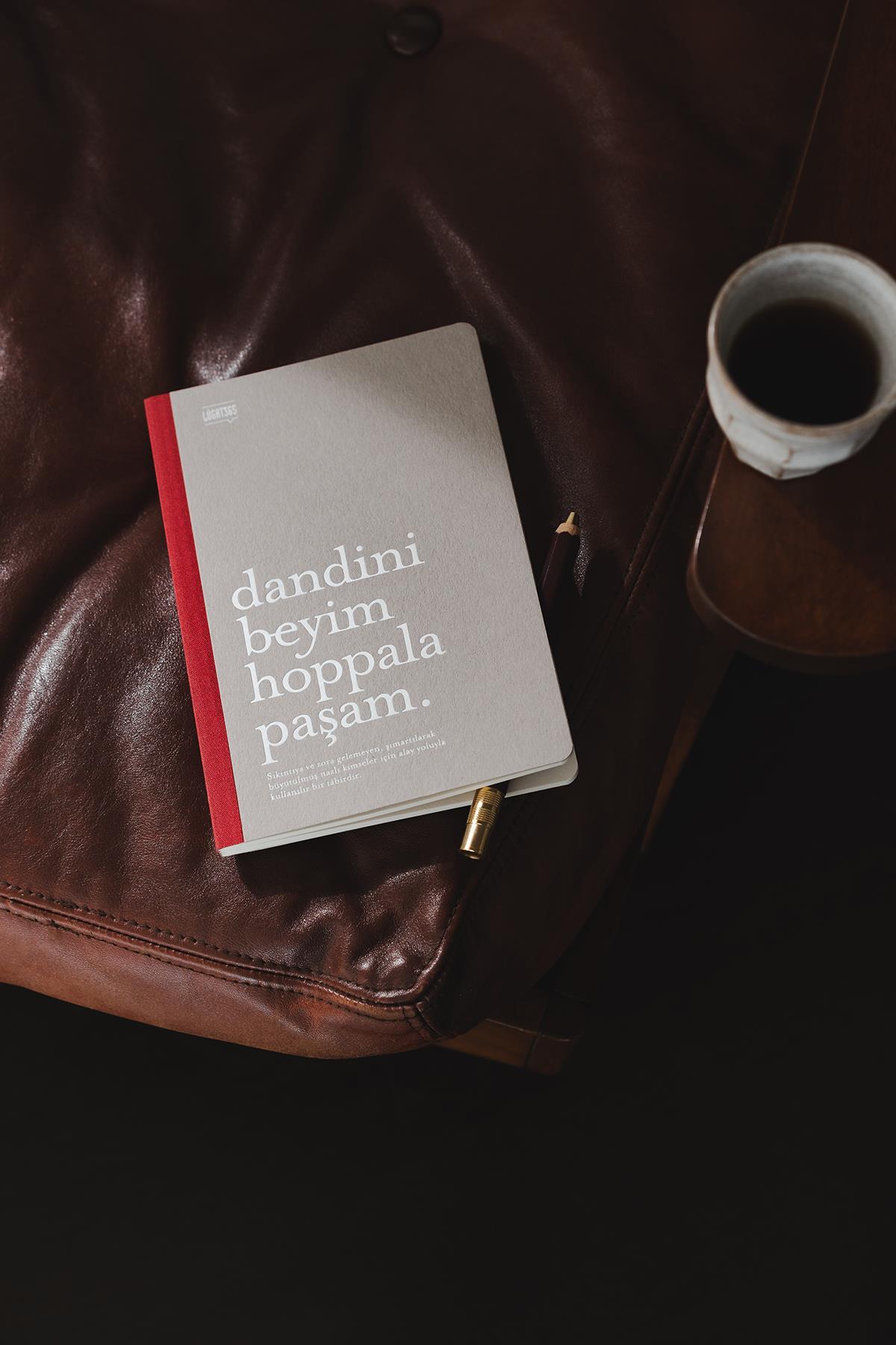 Lugat365 x Karatis 13*19 64 Yp.Çizgili Defter-Dandini Beyim Hoppala Paşam