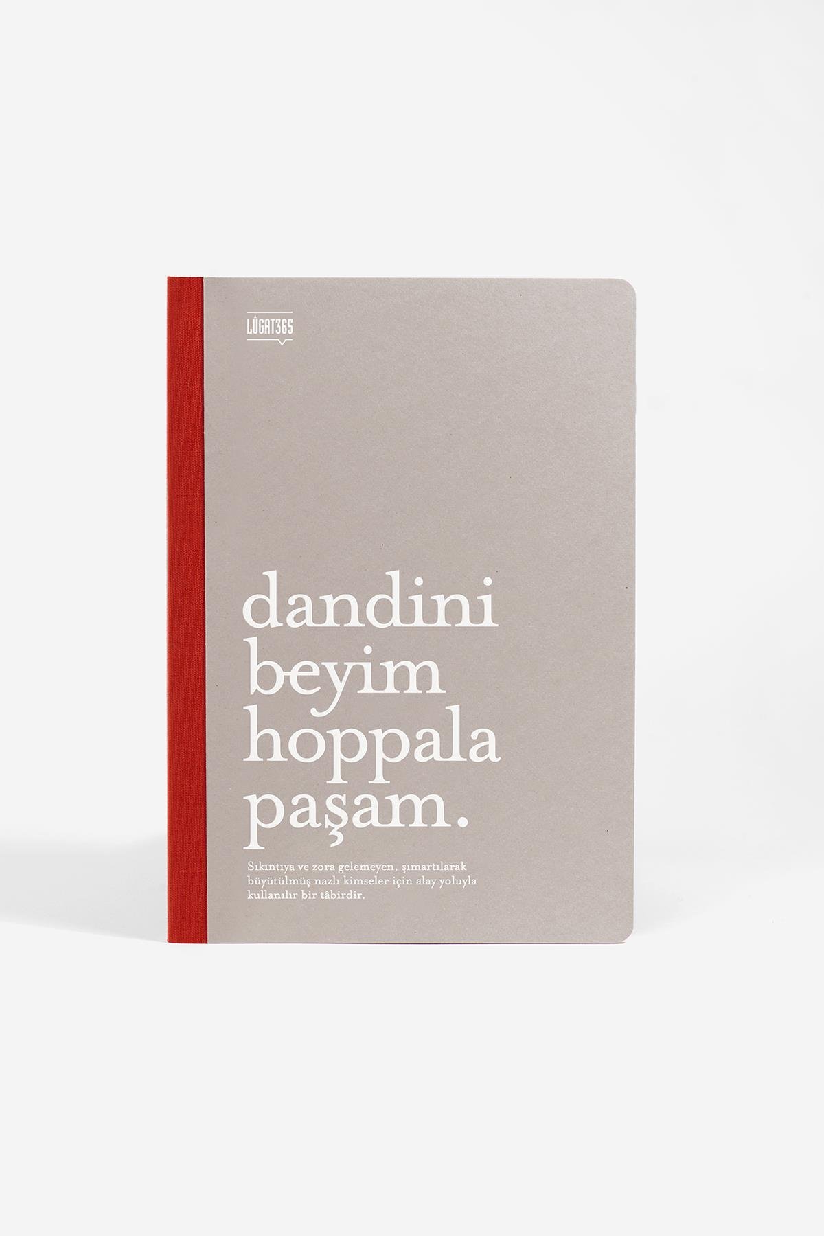 Lugat365 x Karatis 13*19 64 Yp.Çizgili Defter-Dandini Beyim Hoppala Paşam