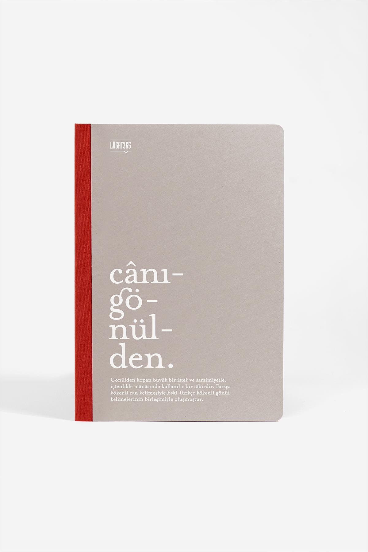 Lugat365 x Karatis 13*19 64 Yp.Çizgili Defter-Canıgönülden