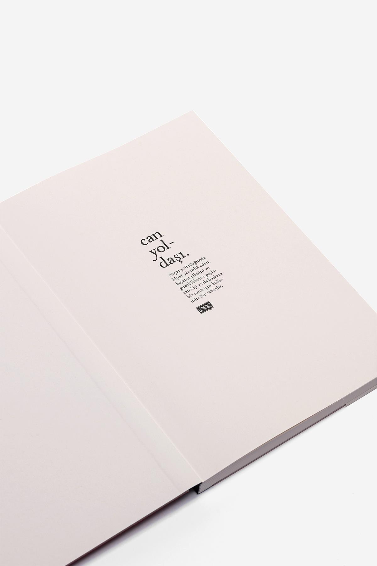 Lugat365 x Karatis 15*21 96 Yp.Düz Defter-Can Yoldaşı