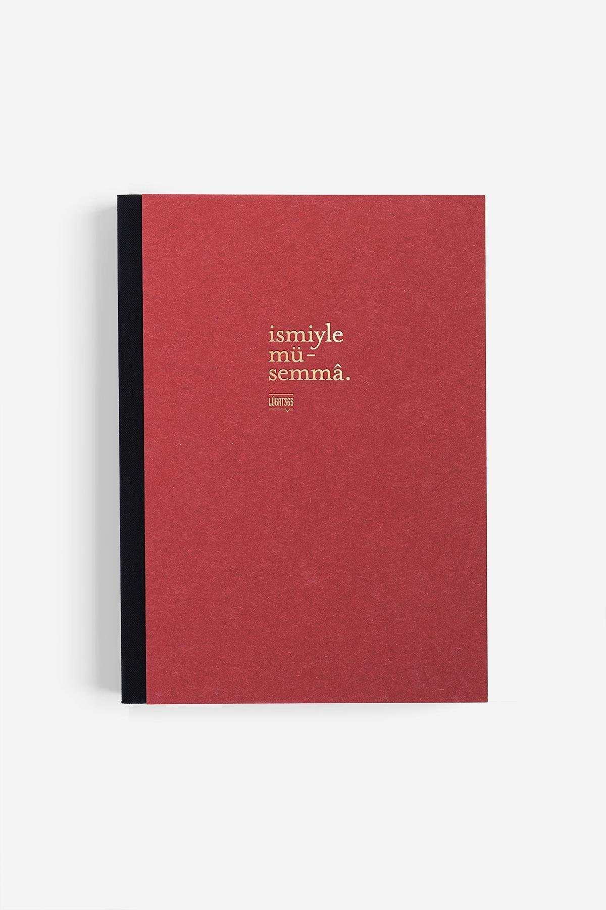 Lugat365 x Karatis 15*21 96 Yp.Düz Defter-İsmiyle Müsemma