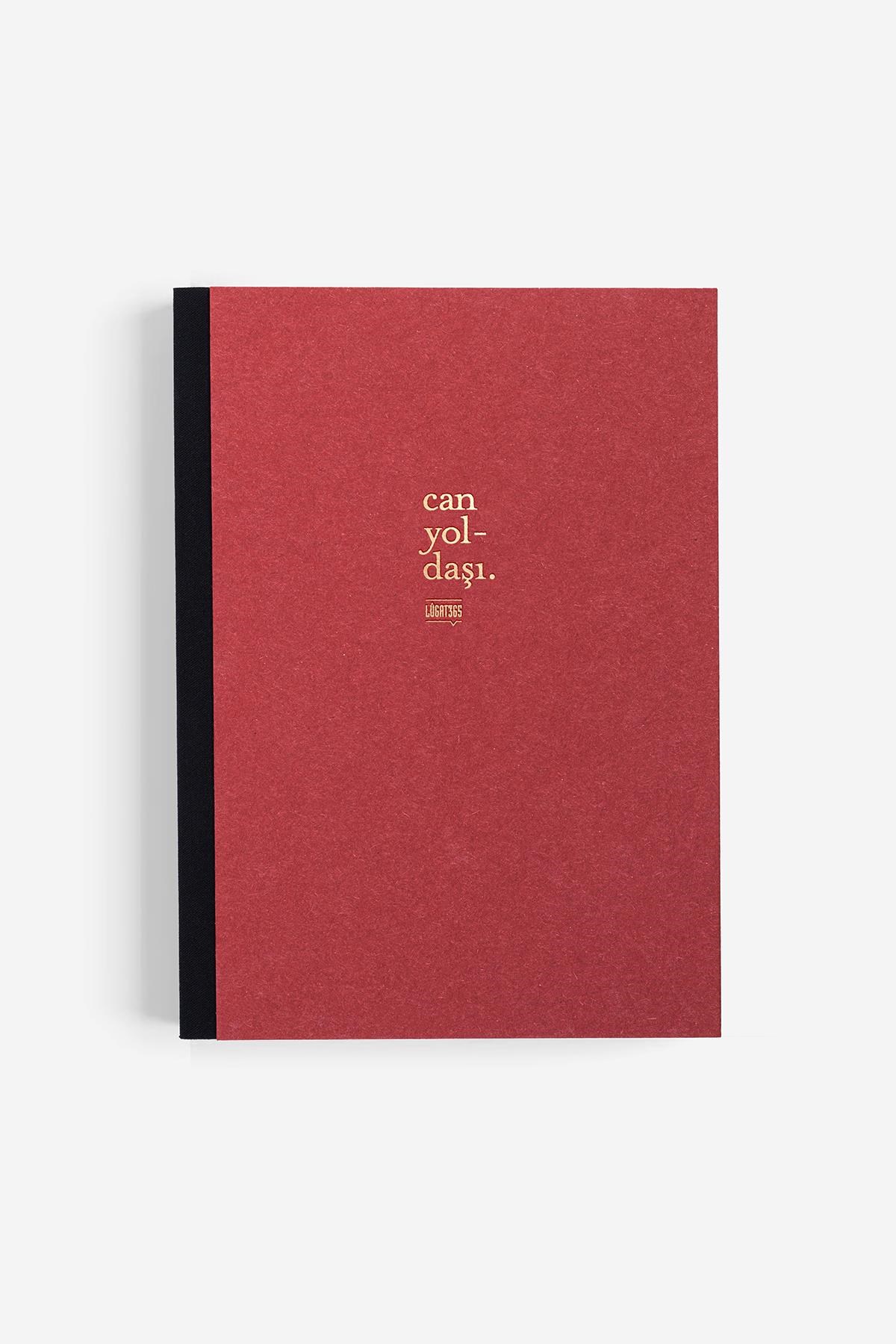 Lugat365 x Karatis 15*21 96 Yp.Düz Defter-Can Yoldaşı