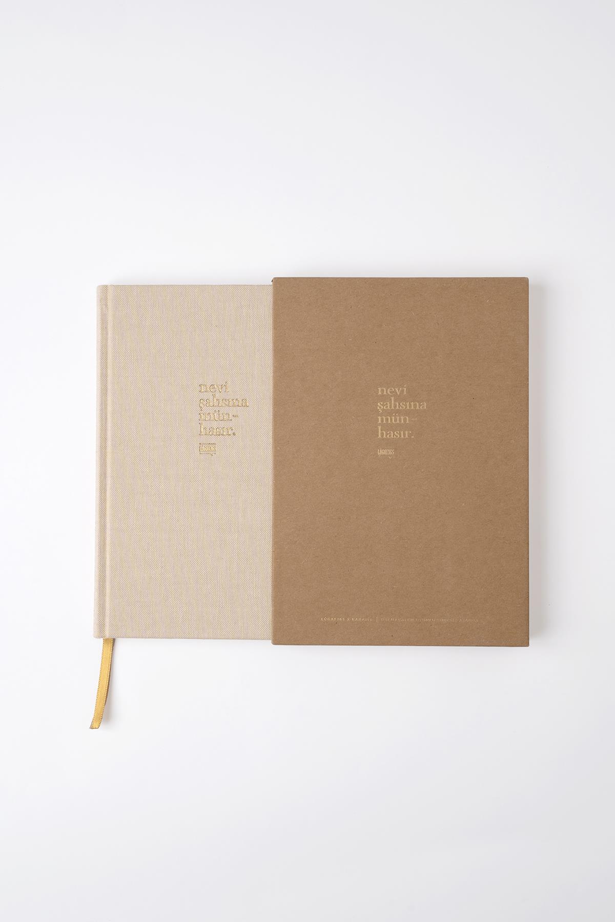 Lugat365 x Karatis 16*22 144 Yaprak Süresiz Ajanda