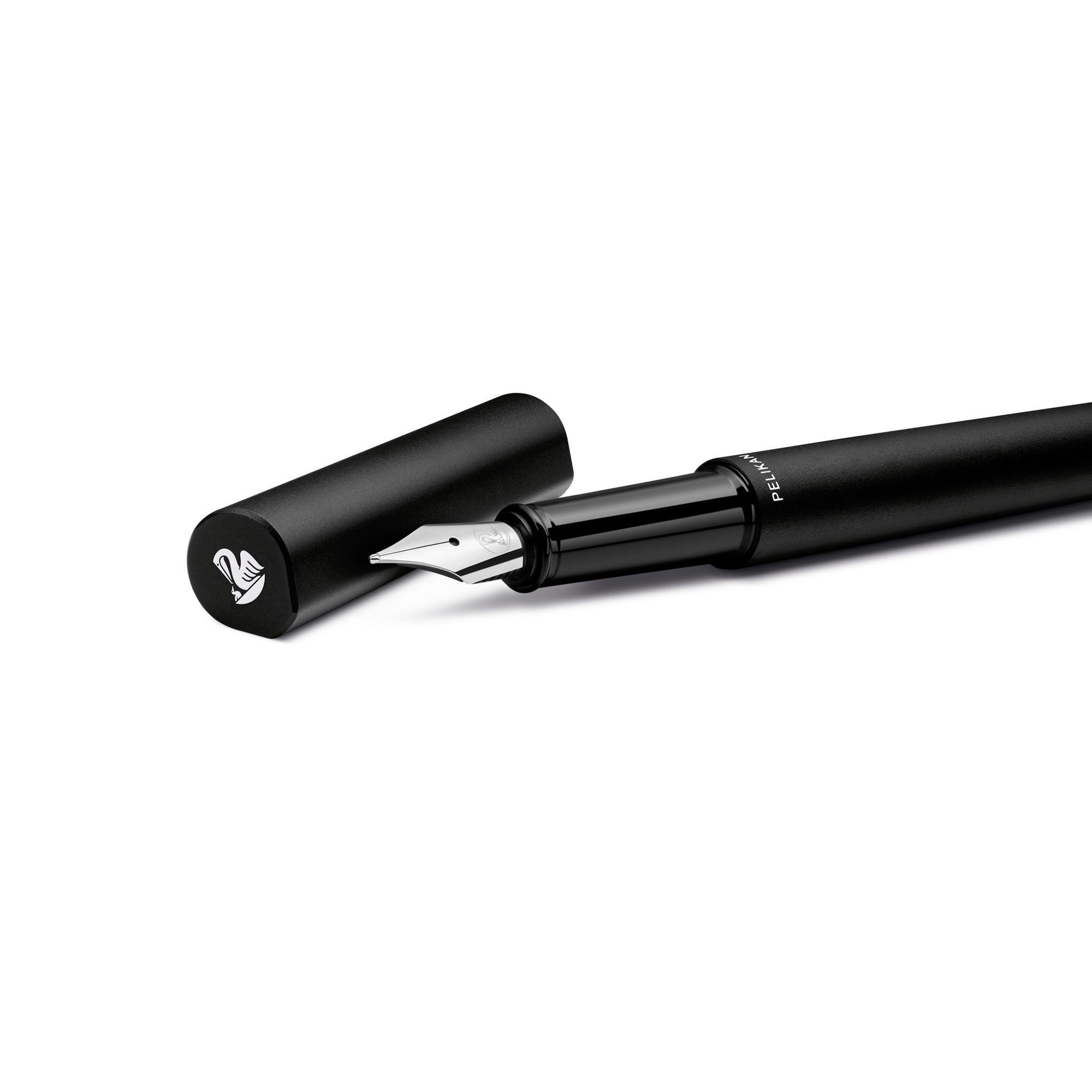 Pelikan INEO Dolma Kalem Metal Kutu Siyah (M)