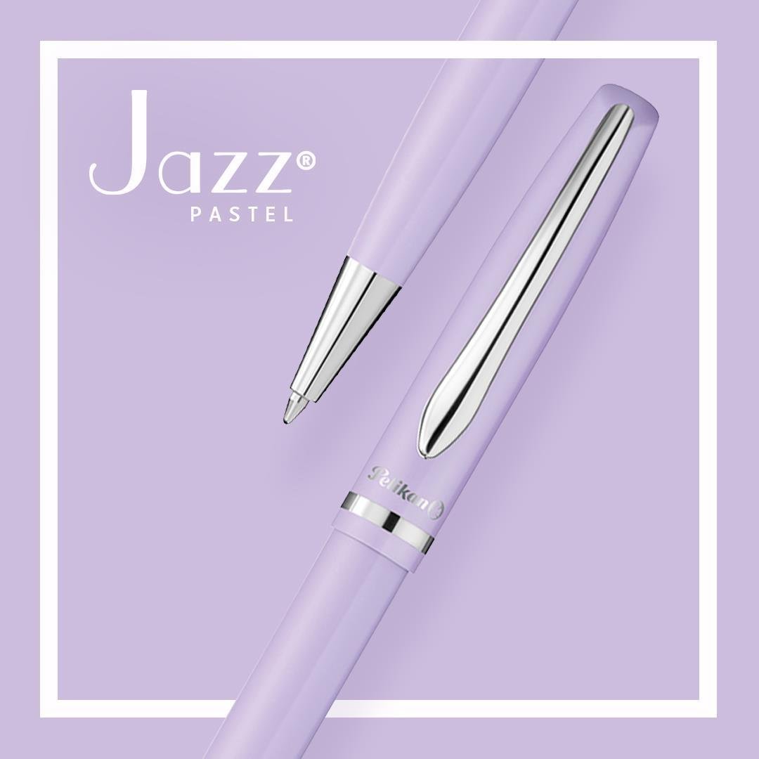 Pelikan Jazz Pastel Tükenmez Kalem - Lila