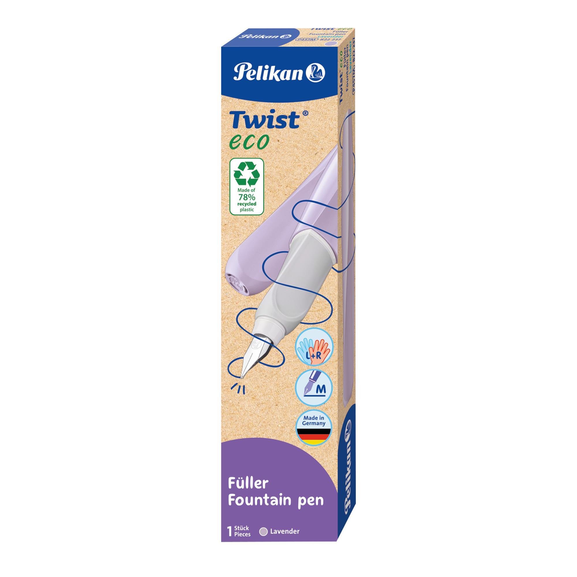 Pelikan Twist Eco Dolma Kalem Pastel Lavanta M Uç