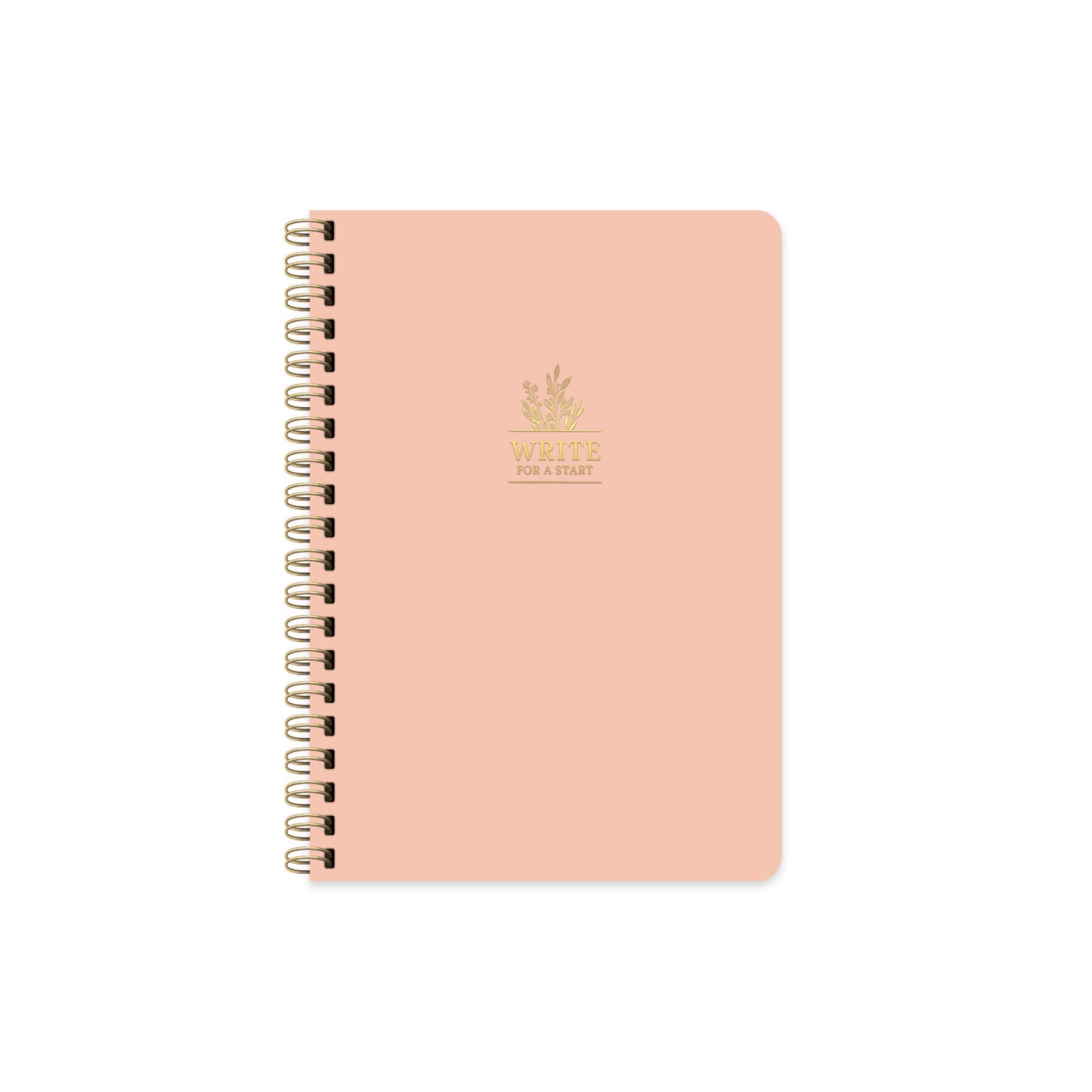 Write For A Start A5 Çizgili Spiralli Defter Somon