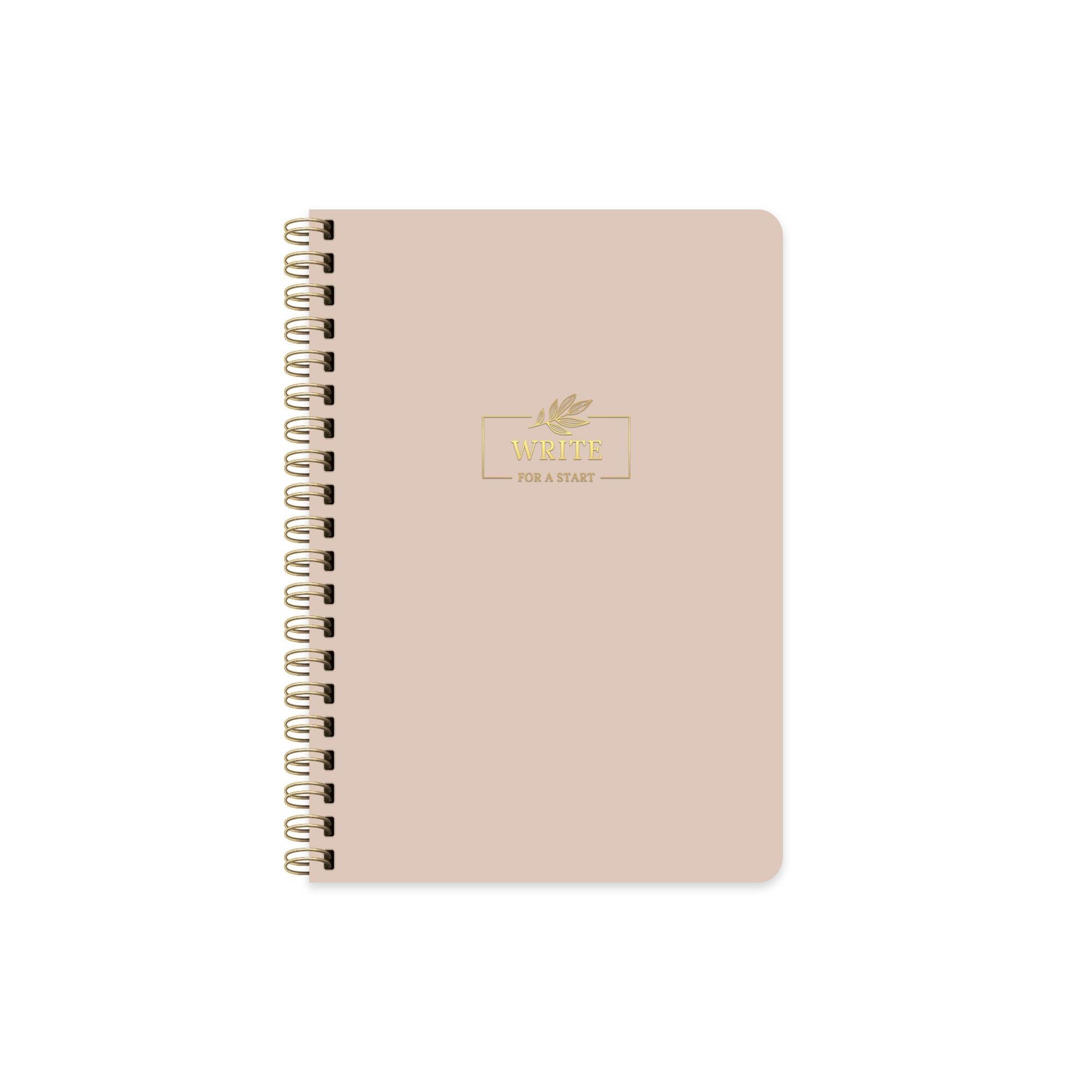 Write For A Start A5 Çizgili Spiralli Defter Lila