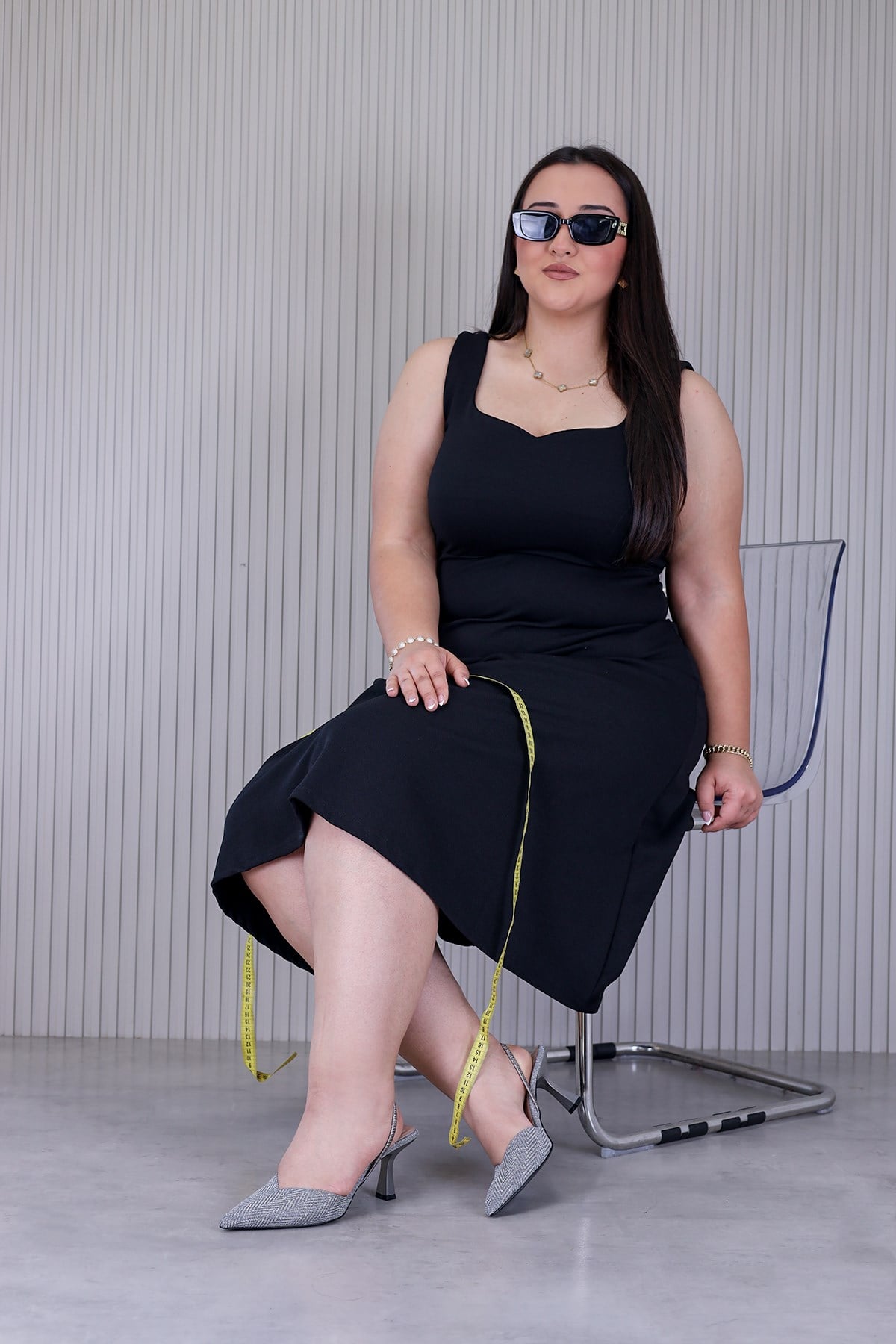 adel model 5 cm topuklu yeni sezon abiye ayakkabı PLATIN
