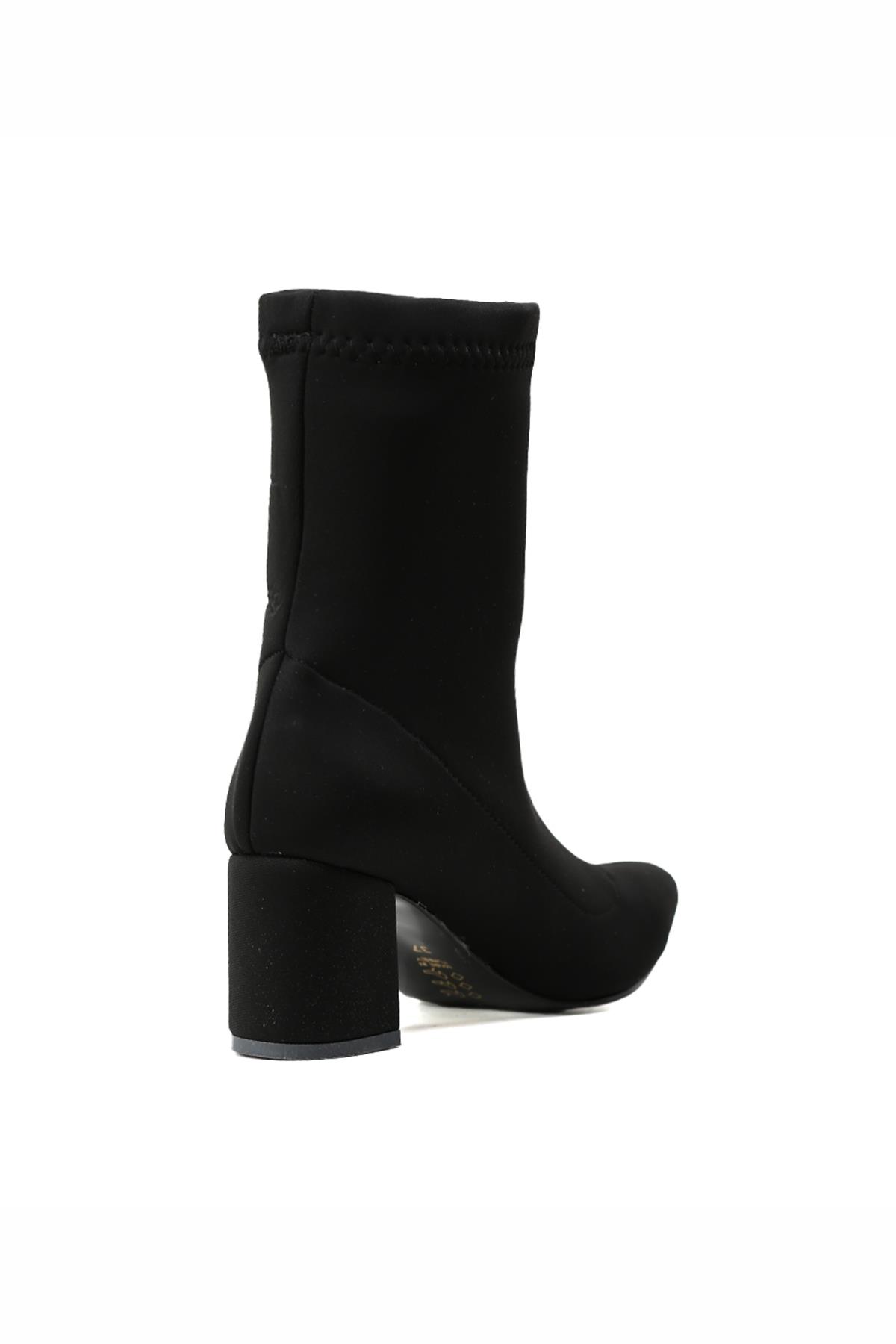 Andy Model Dalgiç Malzeme Streç Bot Siyah