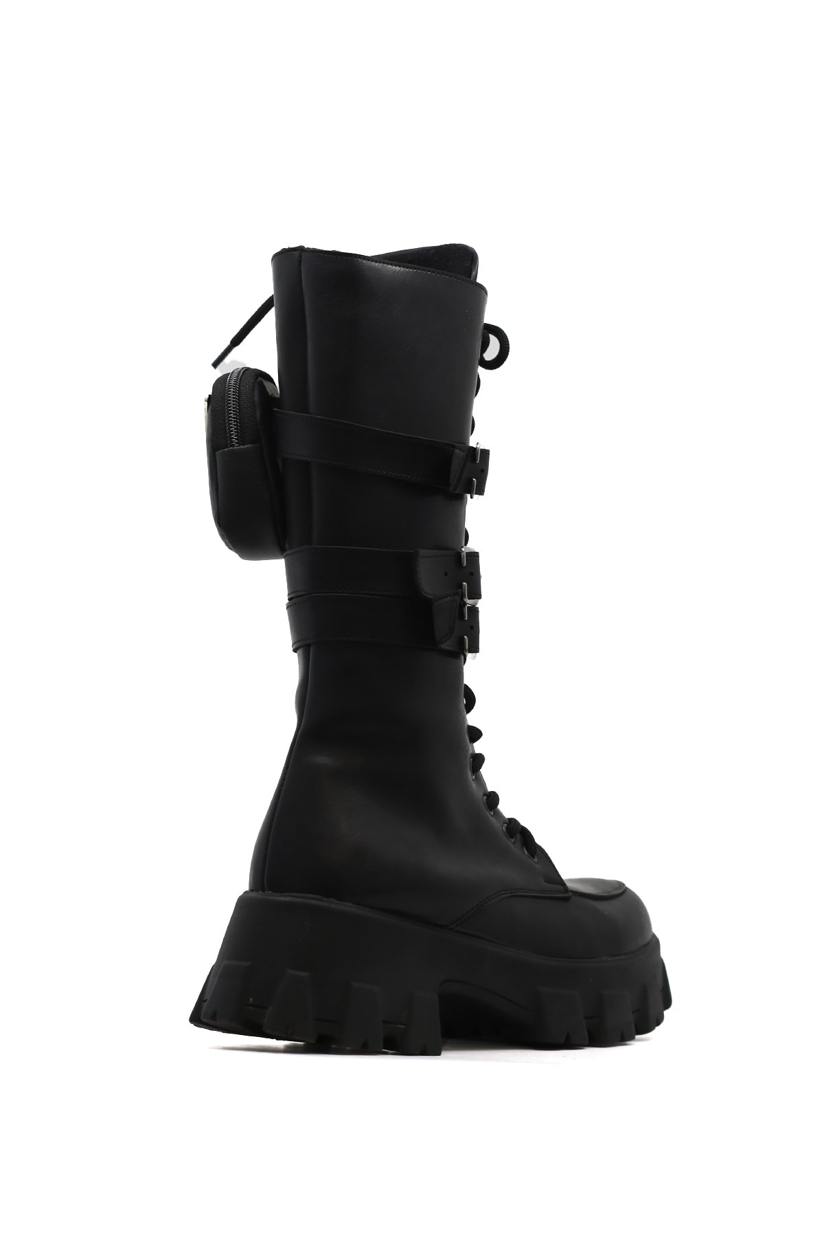 Bi̇lli̇e 5 Cm Tabanli Zara Model Postal Çi̇zme Siyah