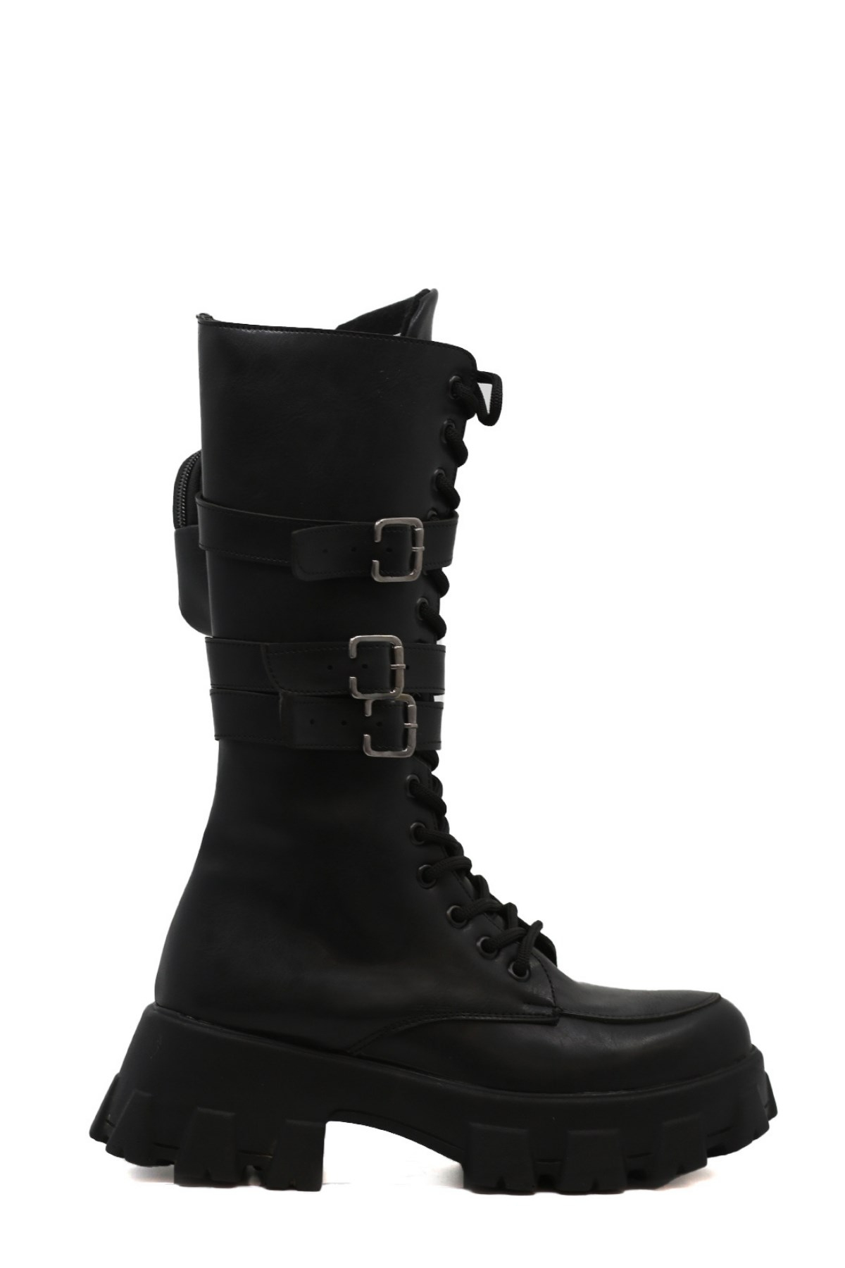 Bi̇lli̇e 5 Cm Tabanli Zara Model Postal Çi̇zme Siyah