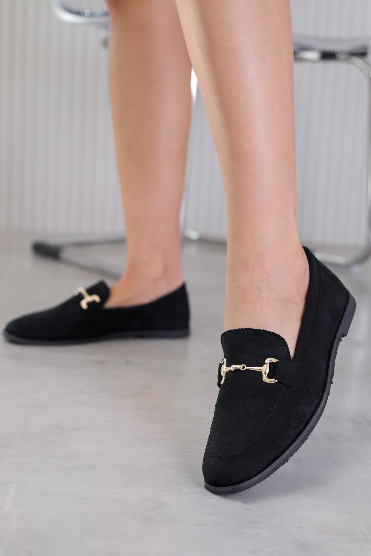 cont model yeni sezon babet loafer SIY.SUET