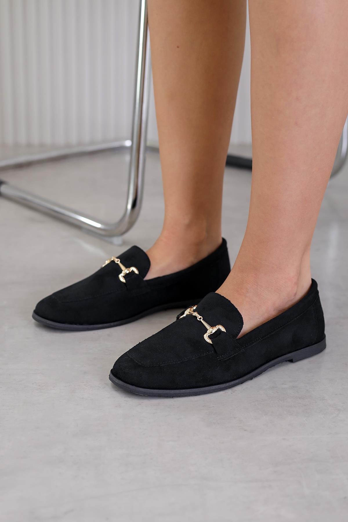 cont model yeni sezon babet loafer SIY.SUET