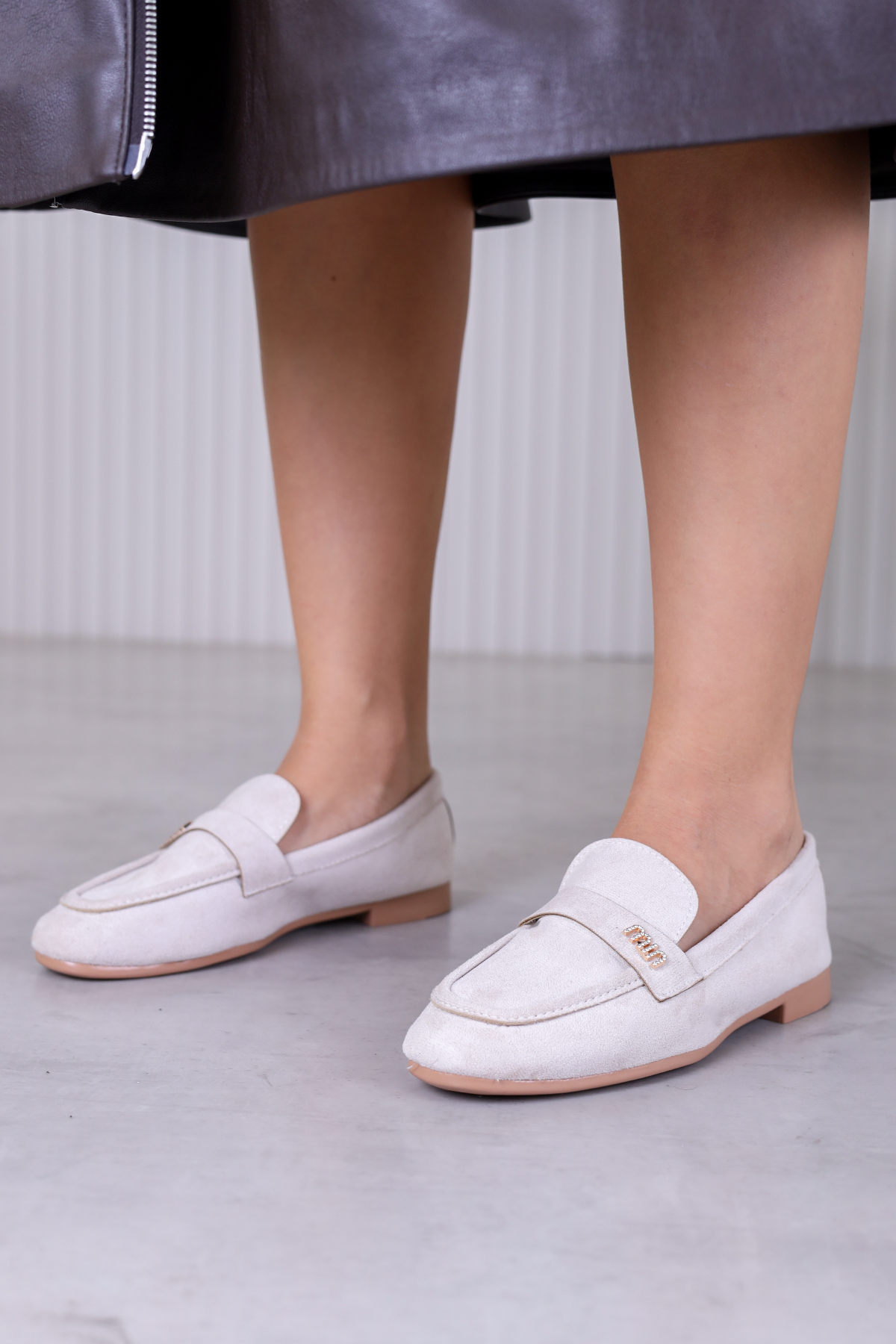 cont model yeni sezon babet loafer TEN.SUET