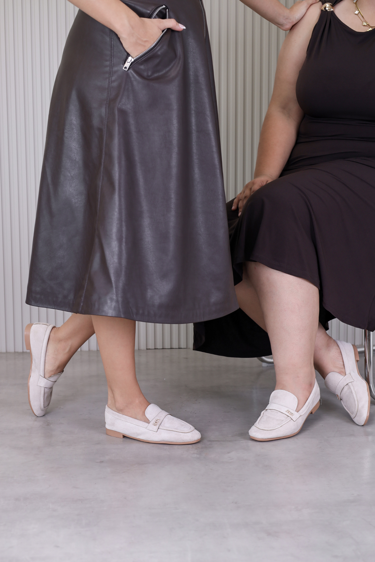 cont model yeni sezon babet loafer TEN.SUET