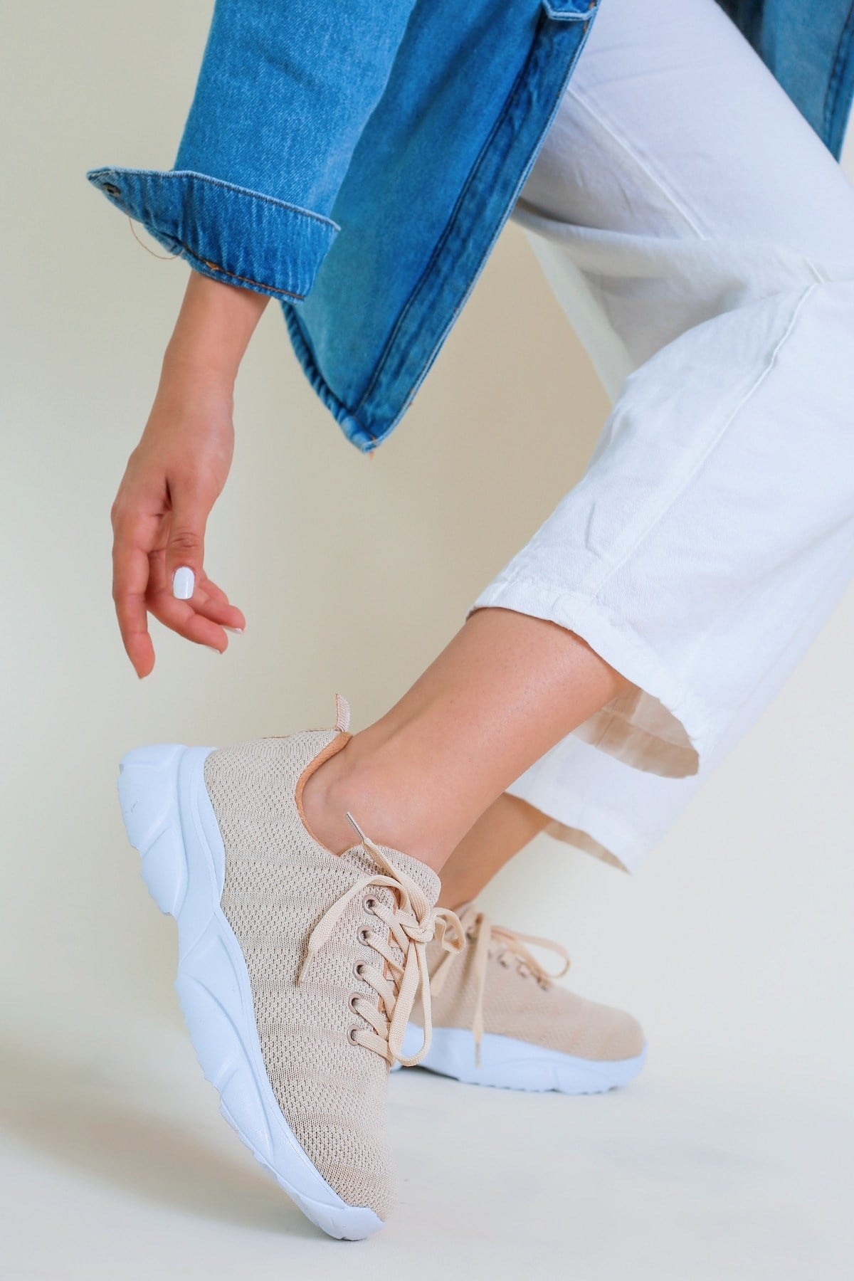Dakota Yeni Sezon Sneakers Model Bej
