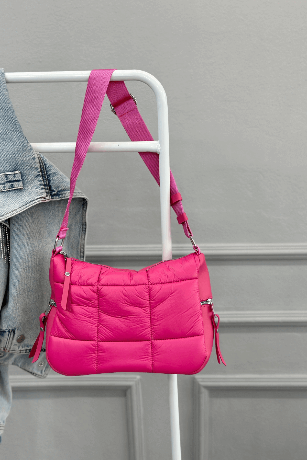 DUKE MODEL YENİ SEZON ÇANTA FUSYA