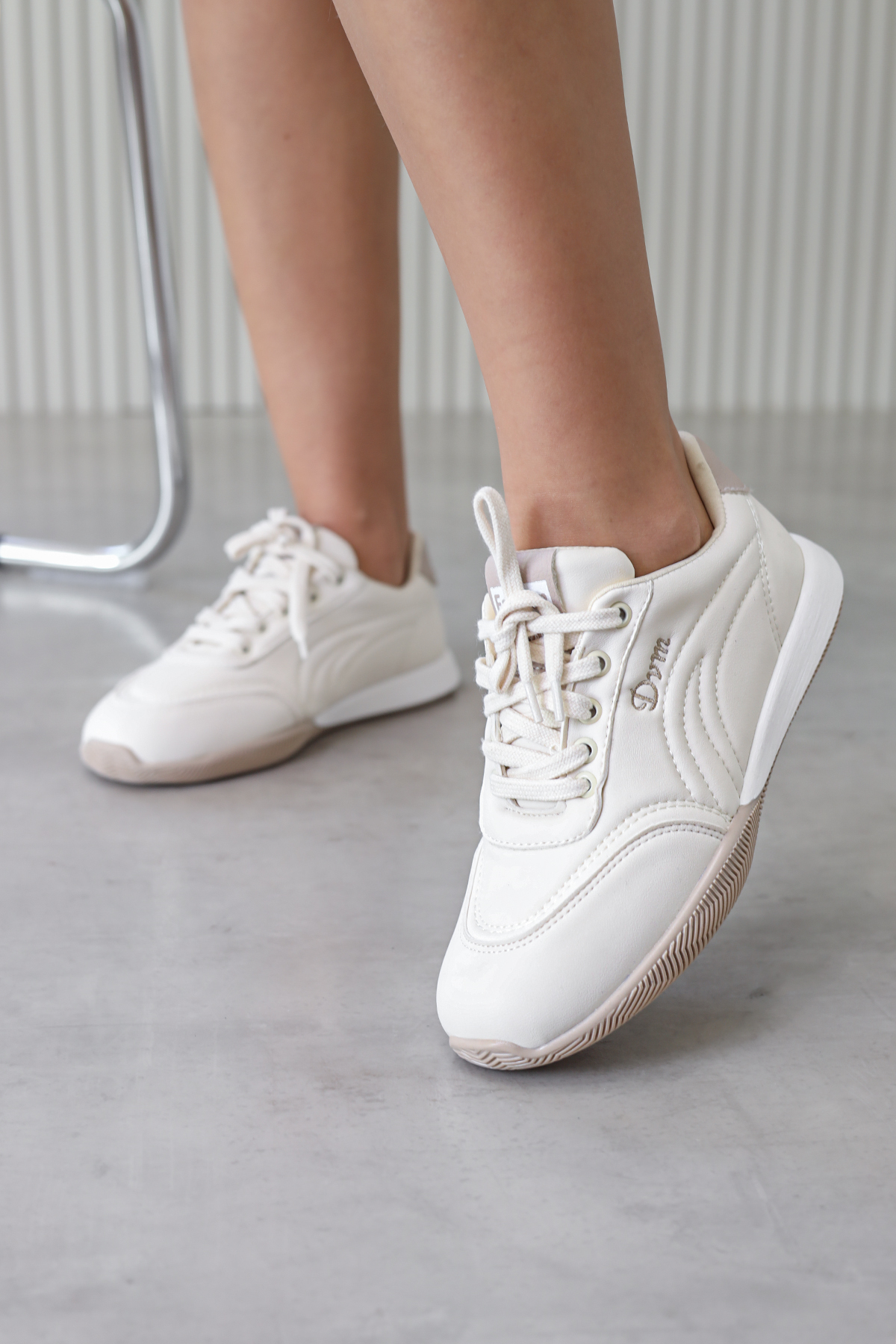 dv155  model 2 cm tabanlı yeni sezon spor ayakkabı TEN