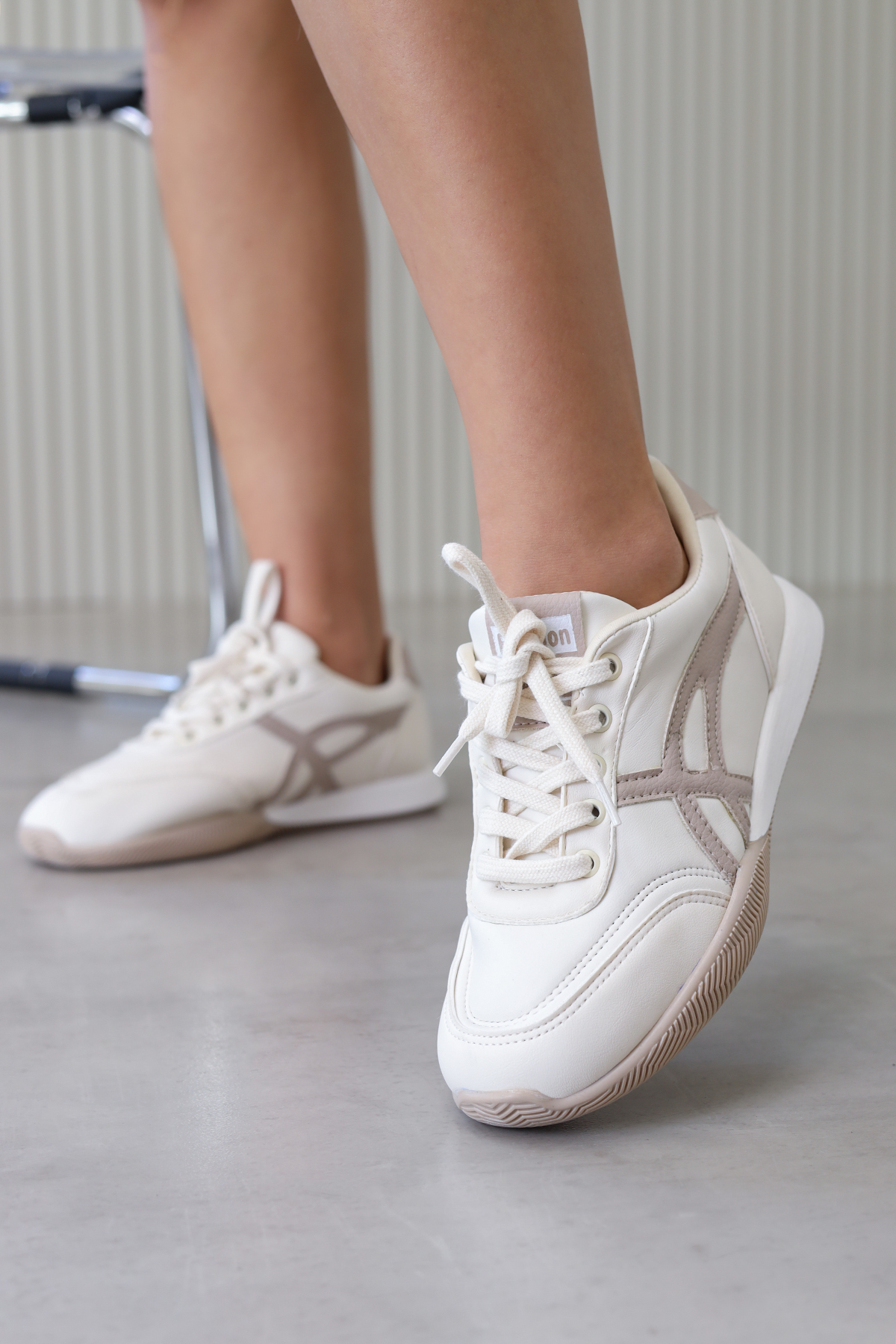 dv156 model 2 cm tabanlı yeni sezon spor ayakkabı TEN