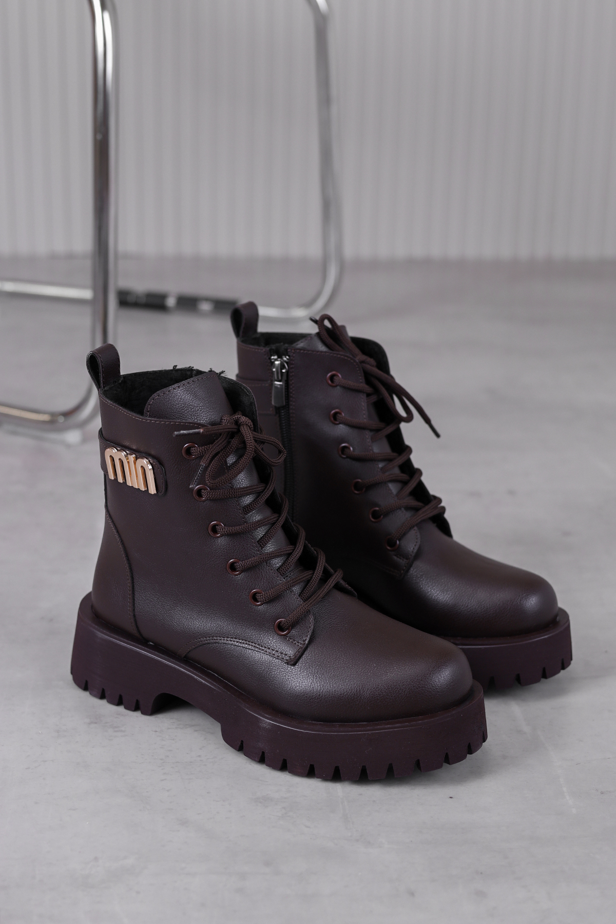 er304 model 3 cm tabanlı kısa postal bot KHVE.KRSK