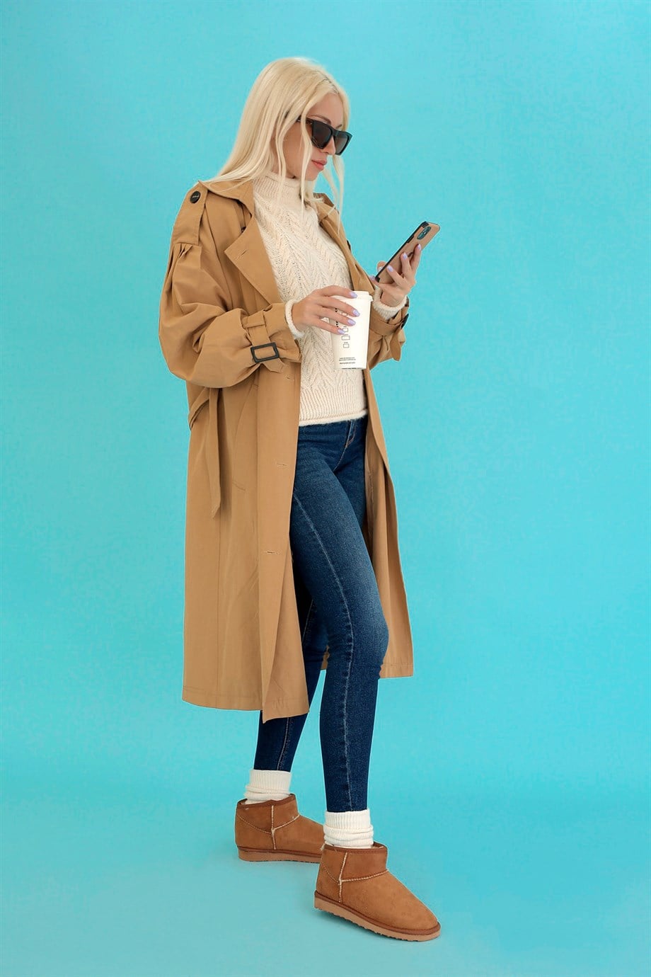 HERRY MODEL  UGG KISA BOT YENİ SEZON TABA