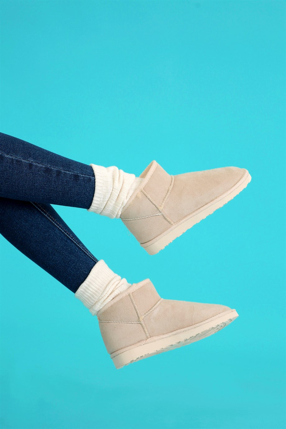 HERRY MODEL  UGG KISA BOT YENİ SEZON TEN