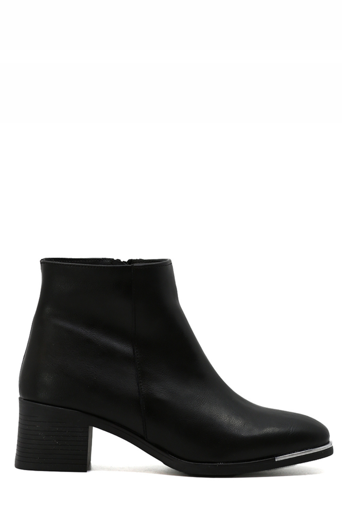 Jayla Zara Model 4 Cm Topuklu Bot Siyah