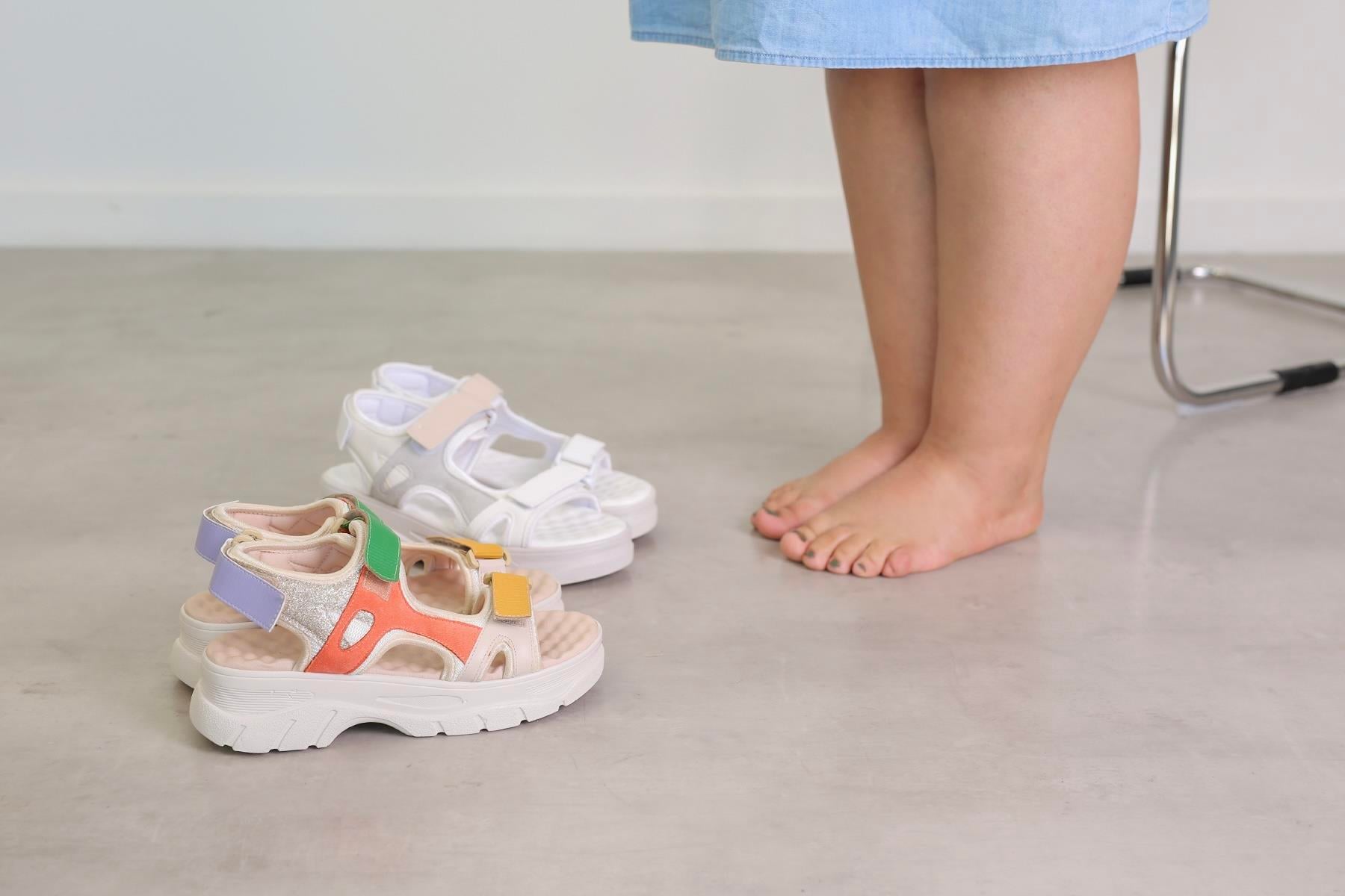 JESSİE MODEL 5 CM CIRTCIRT DETAYLI YENİ SEZON SANDALET HRDL.ORANJ