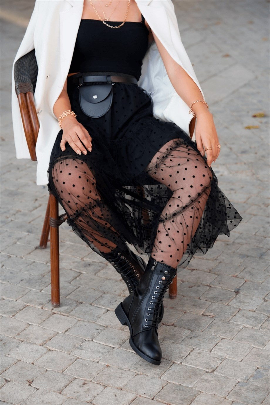 Jon Model Kisa Yeni Sezon Postal Siyah
