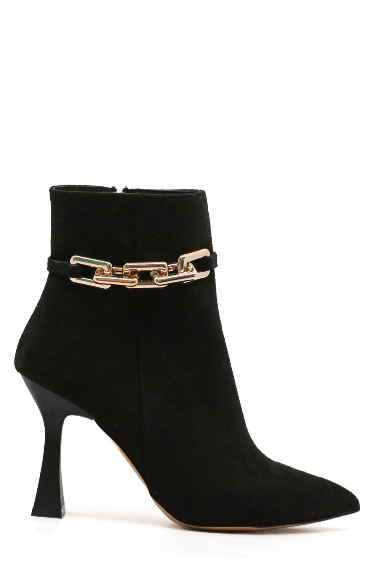 Kelly 8 cm Zara Model Yeni Sezon Zincir Detaylı Bot
