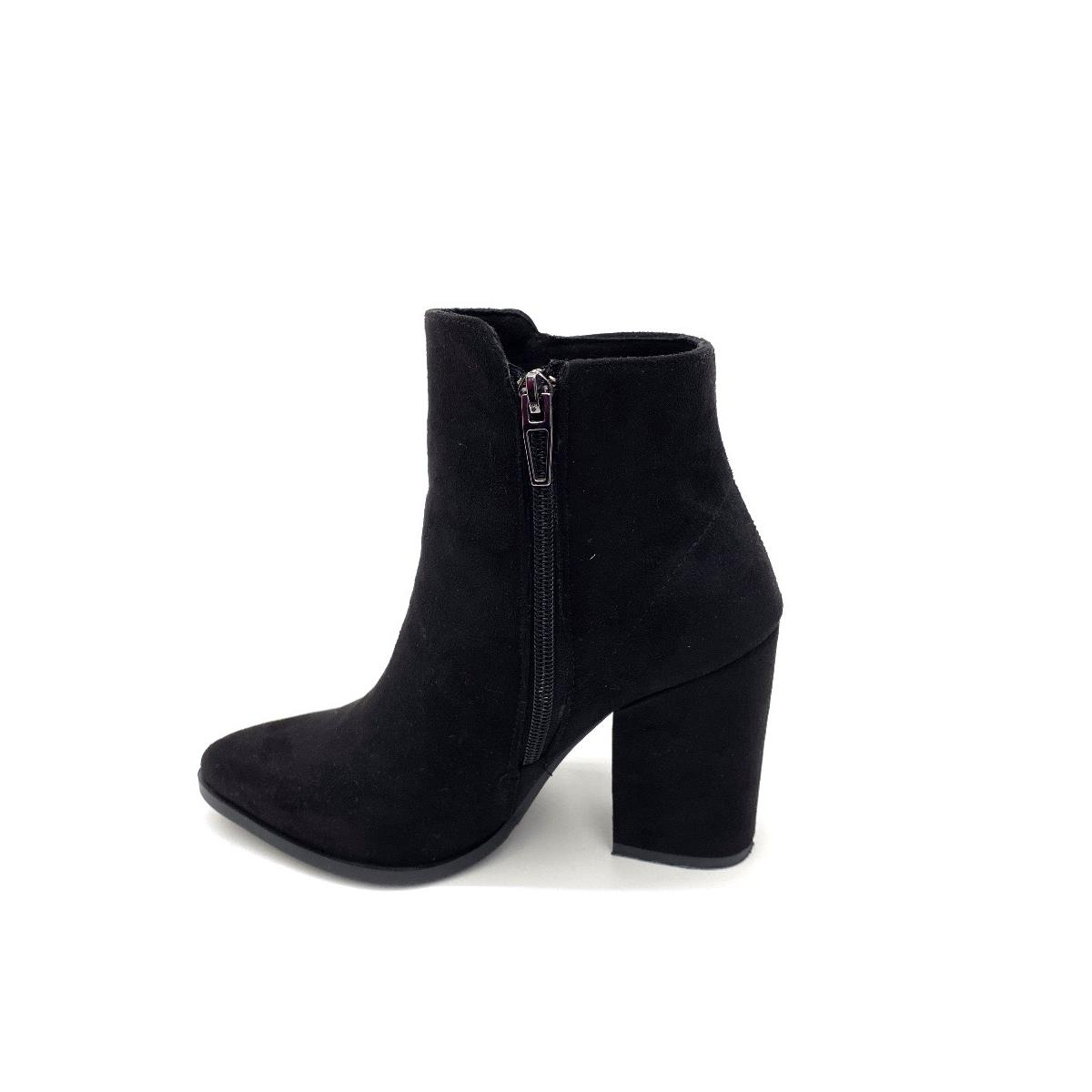 Lady 7 Cm Topuklu  Bot Siy.suet