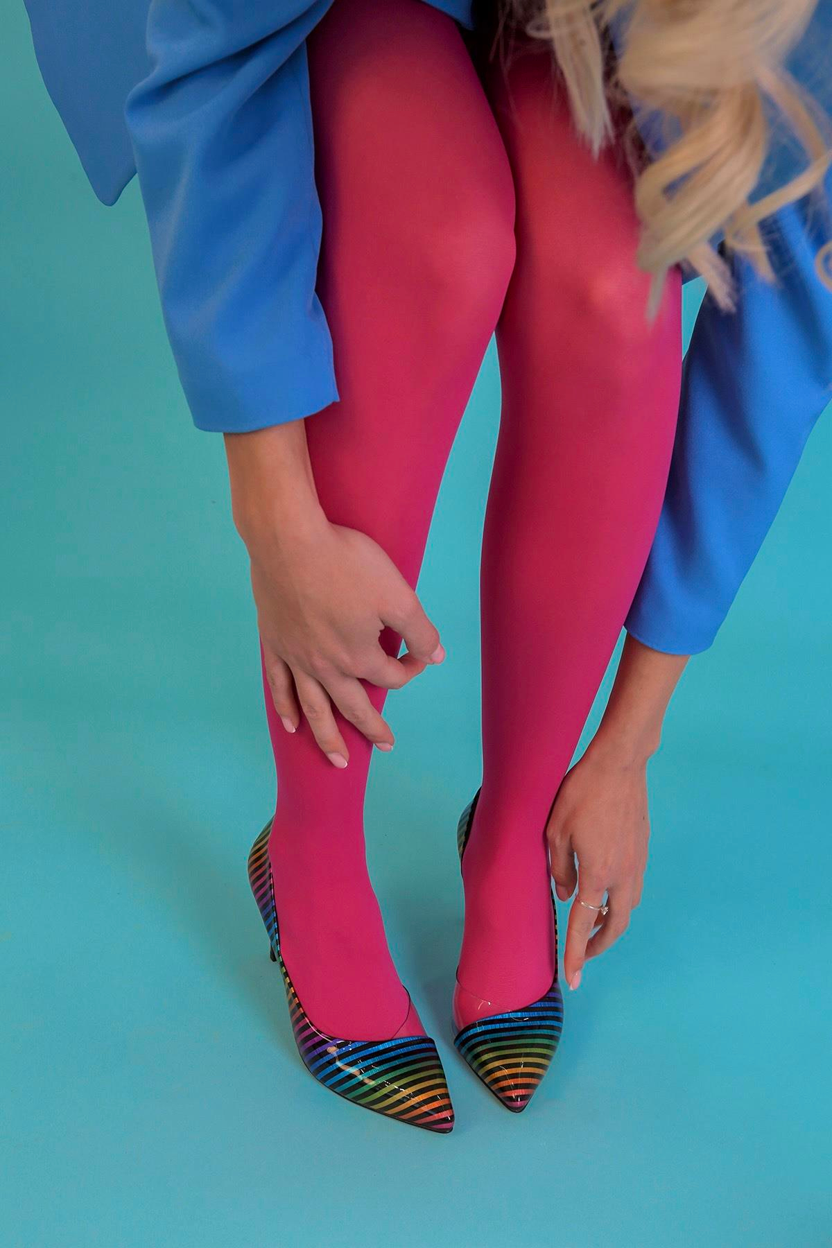 Linda Model 8 Cm Topuklu Hologram