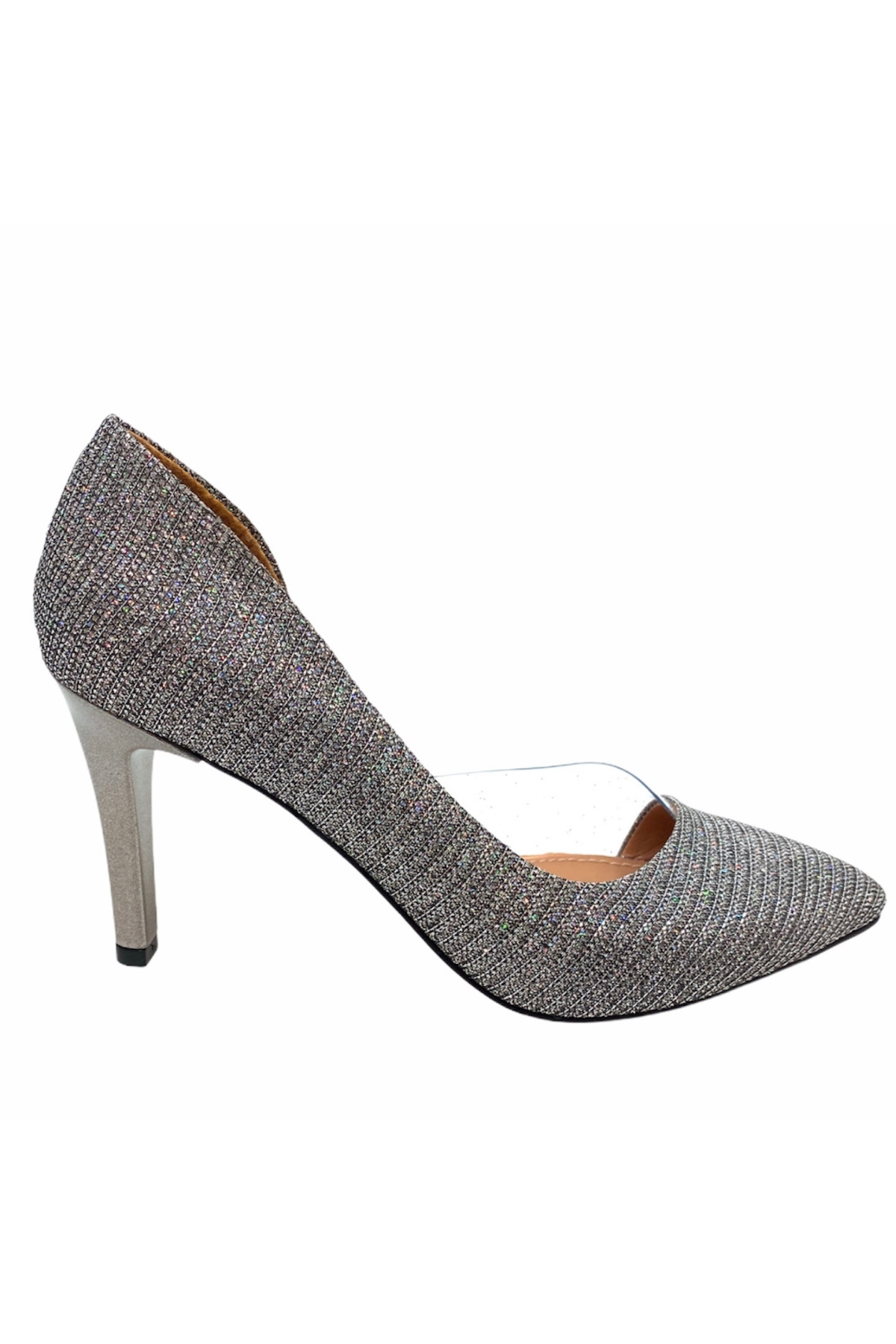 Linda Model 8 Cm Topuklu Platin Sim